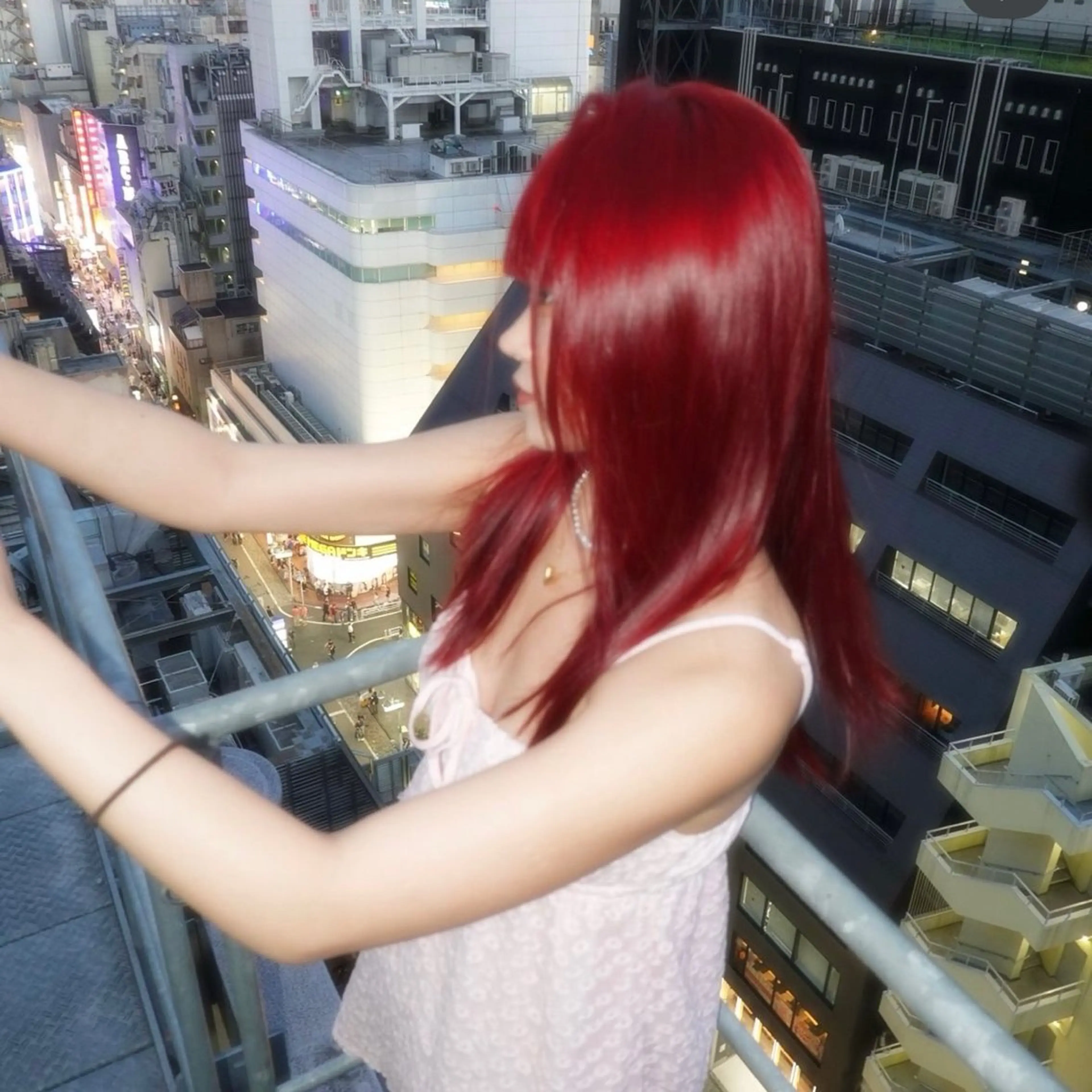 ロング カラー ヘアカラー bloc japon所属・ﾌﾞﾚｲｽﾞ˚✧₊⁎ ﾚｲﾔｰToriのヘアスタイル