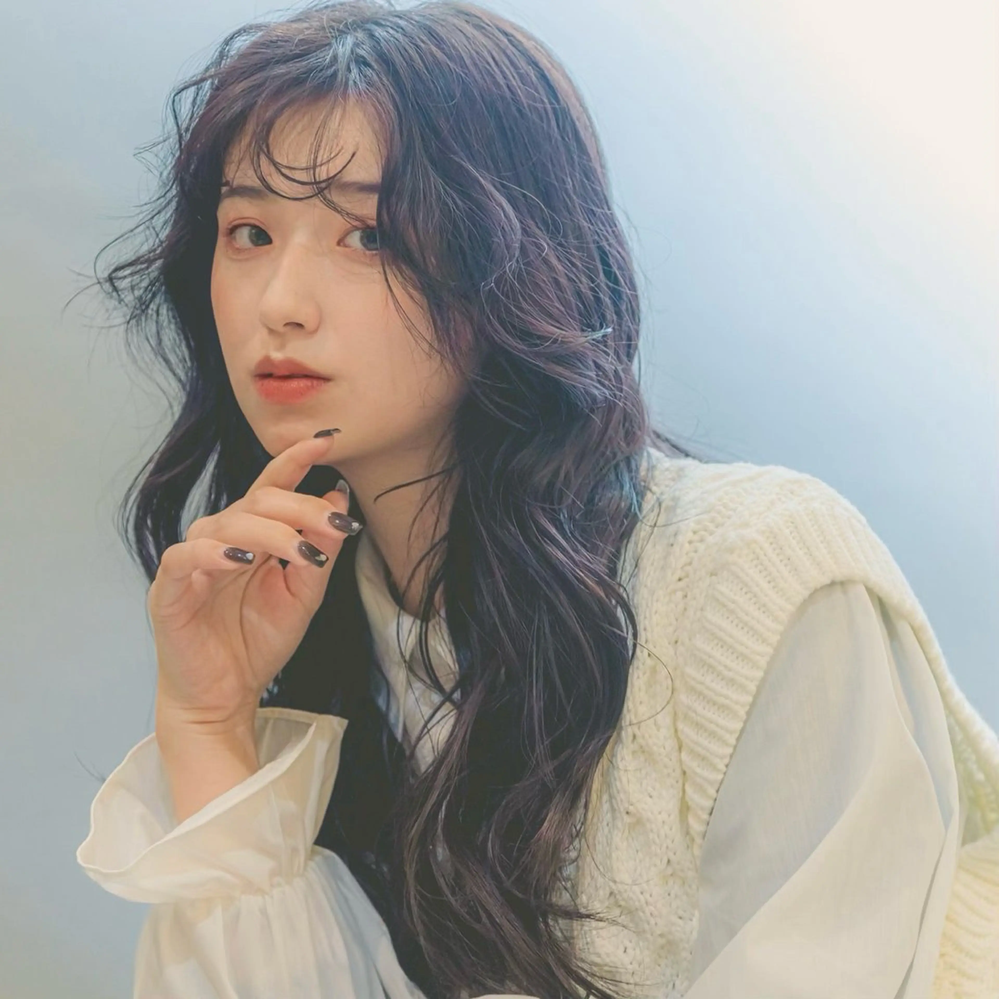 【ミニモ学割U24】カット+透明感カラー+カラーケアTr／就活☆暗染めOKの写真