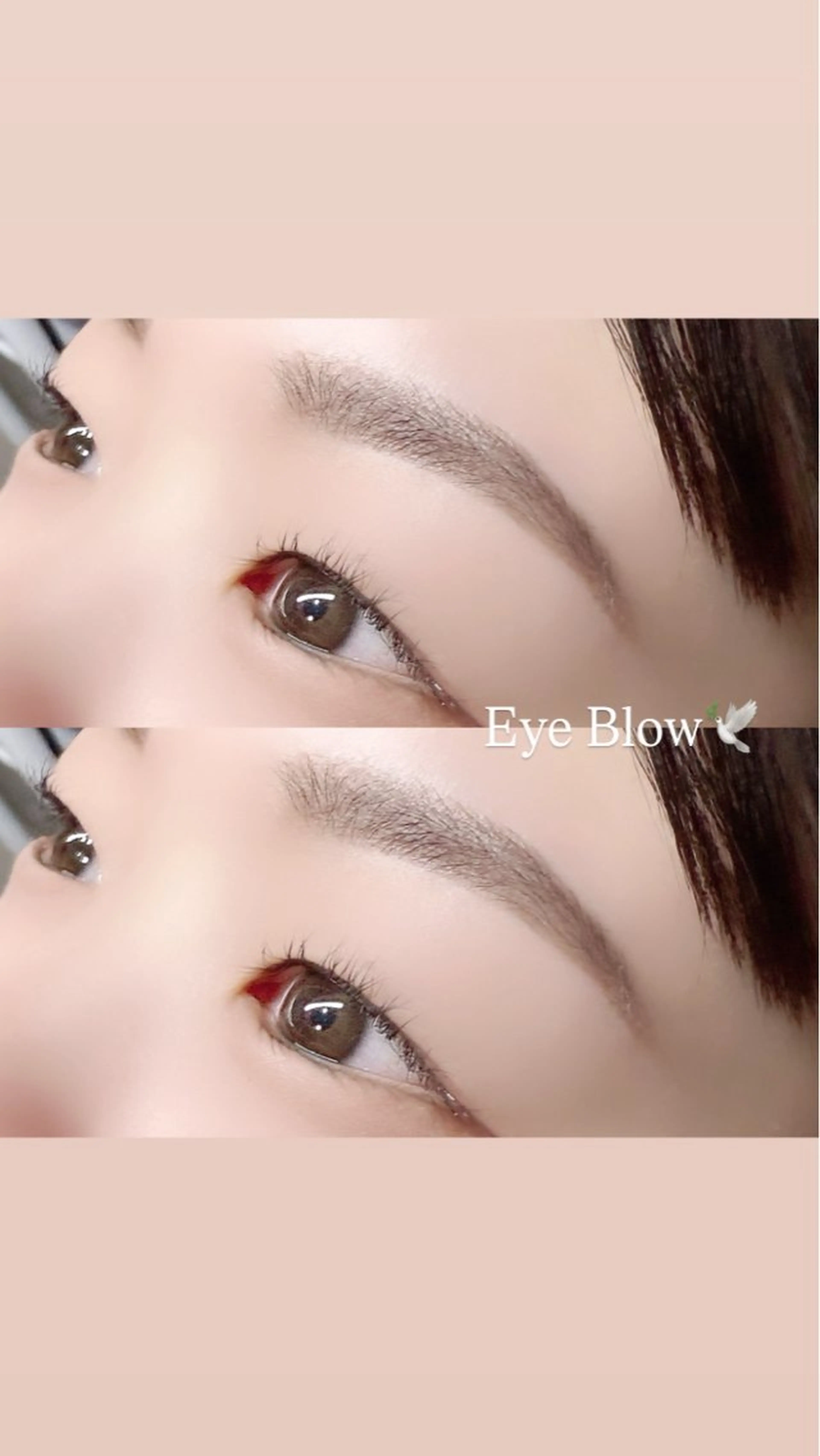 アイブロウ ワックス脱毛 🩰yuri🩰 似合わせ/束感のマツエク・マツパデザイン