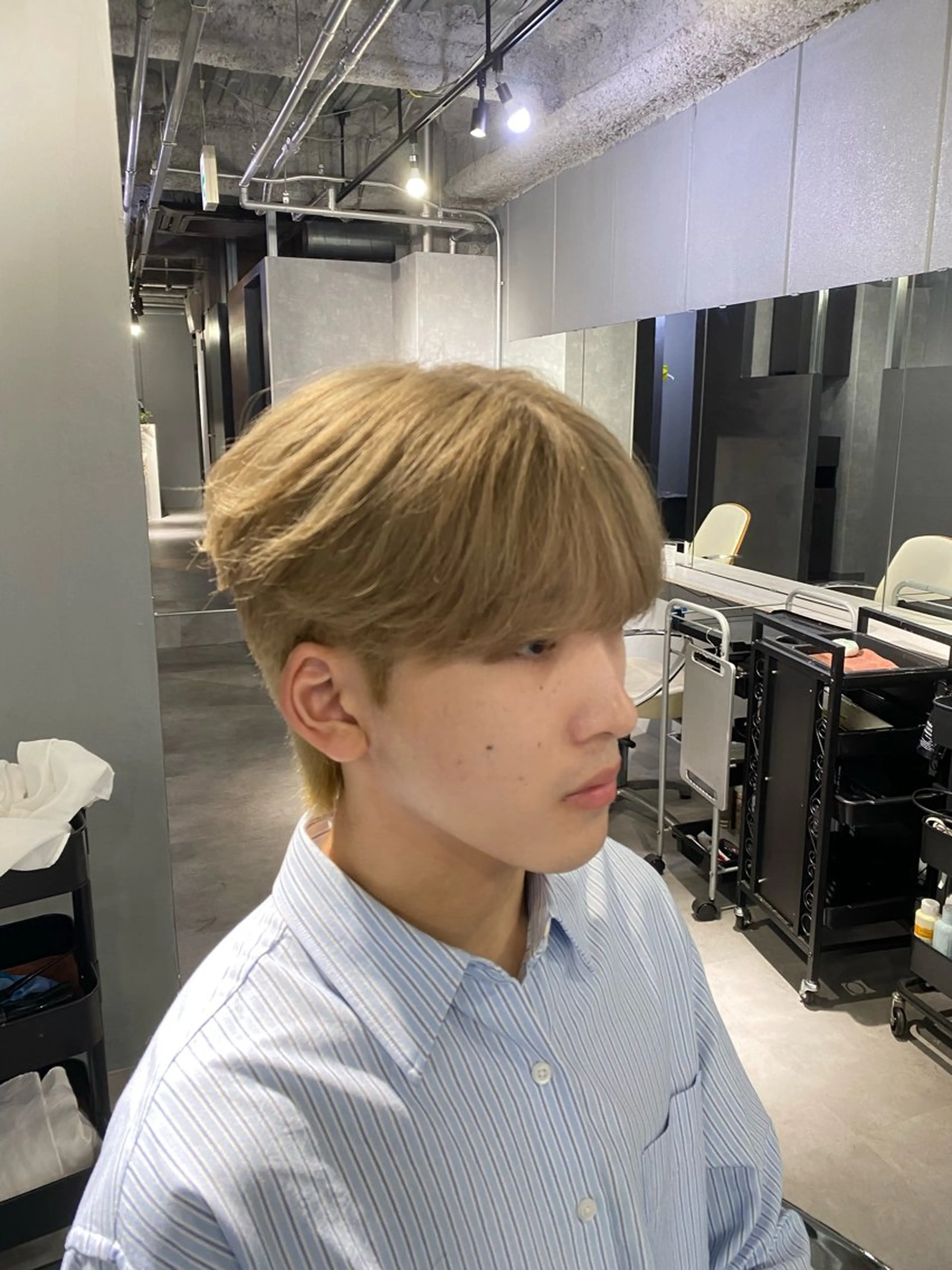 メンズ カット パーマ 和 /韓国メンズスタイルのヘアスタイル