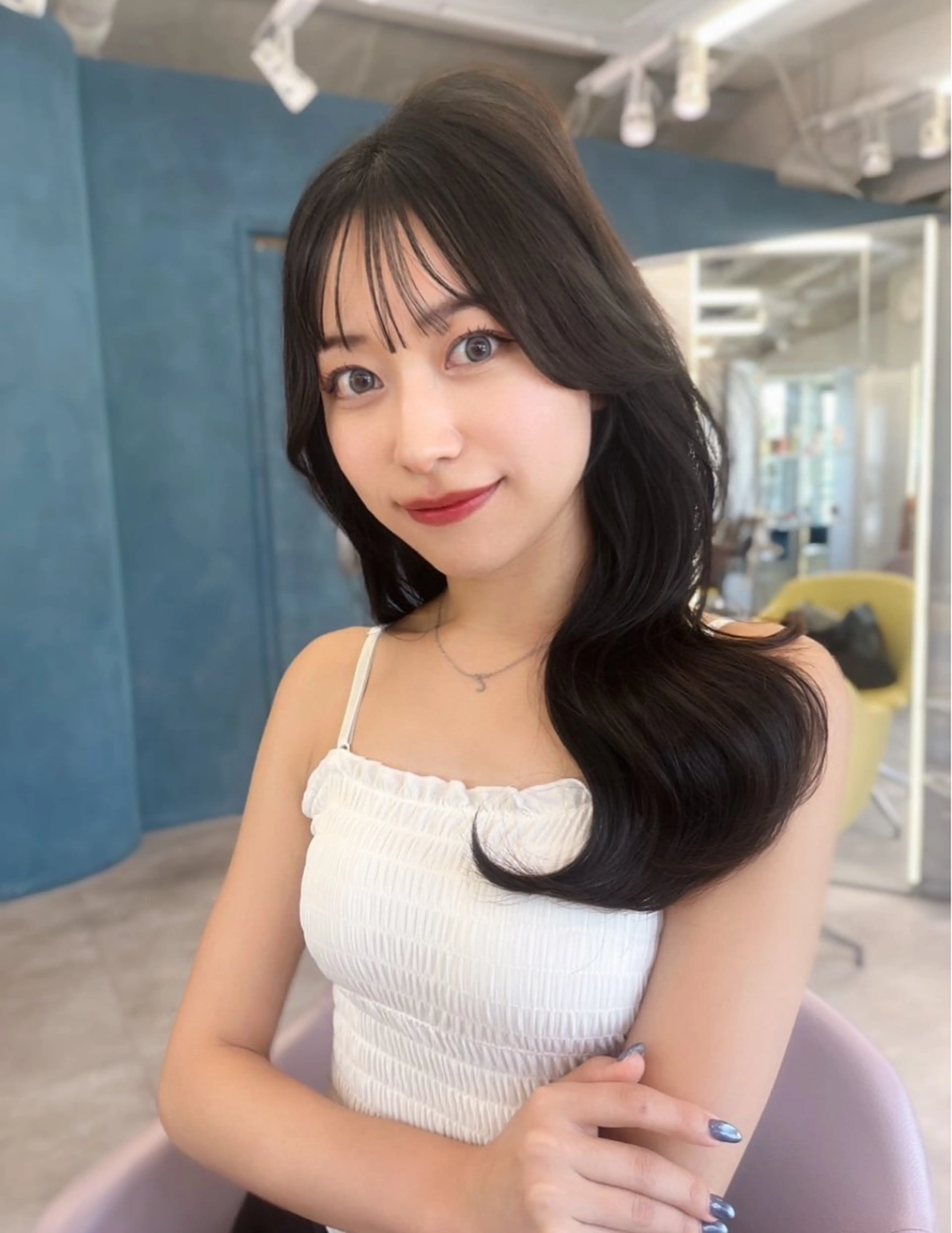 ロング カラー ヘアアレンジ カット ヘアカラー トリートメント 韓国ヘア/髪質改善 TAKAHIROのヘアスタイル