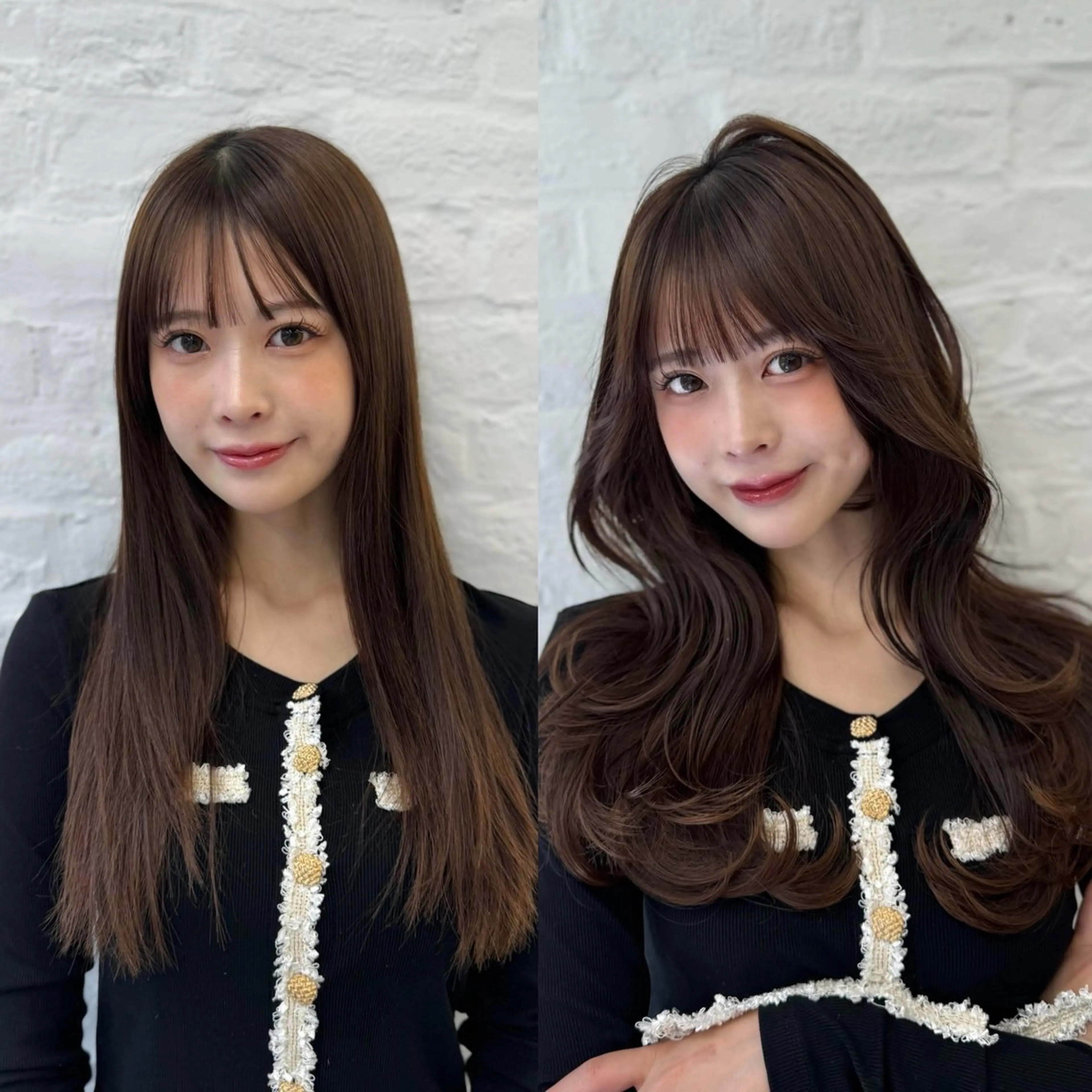 ロング 映える顔まわり/前髪 特化 💗 ユキマのヘアスタイル