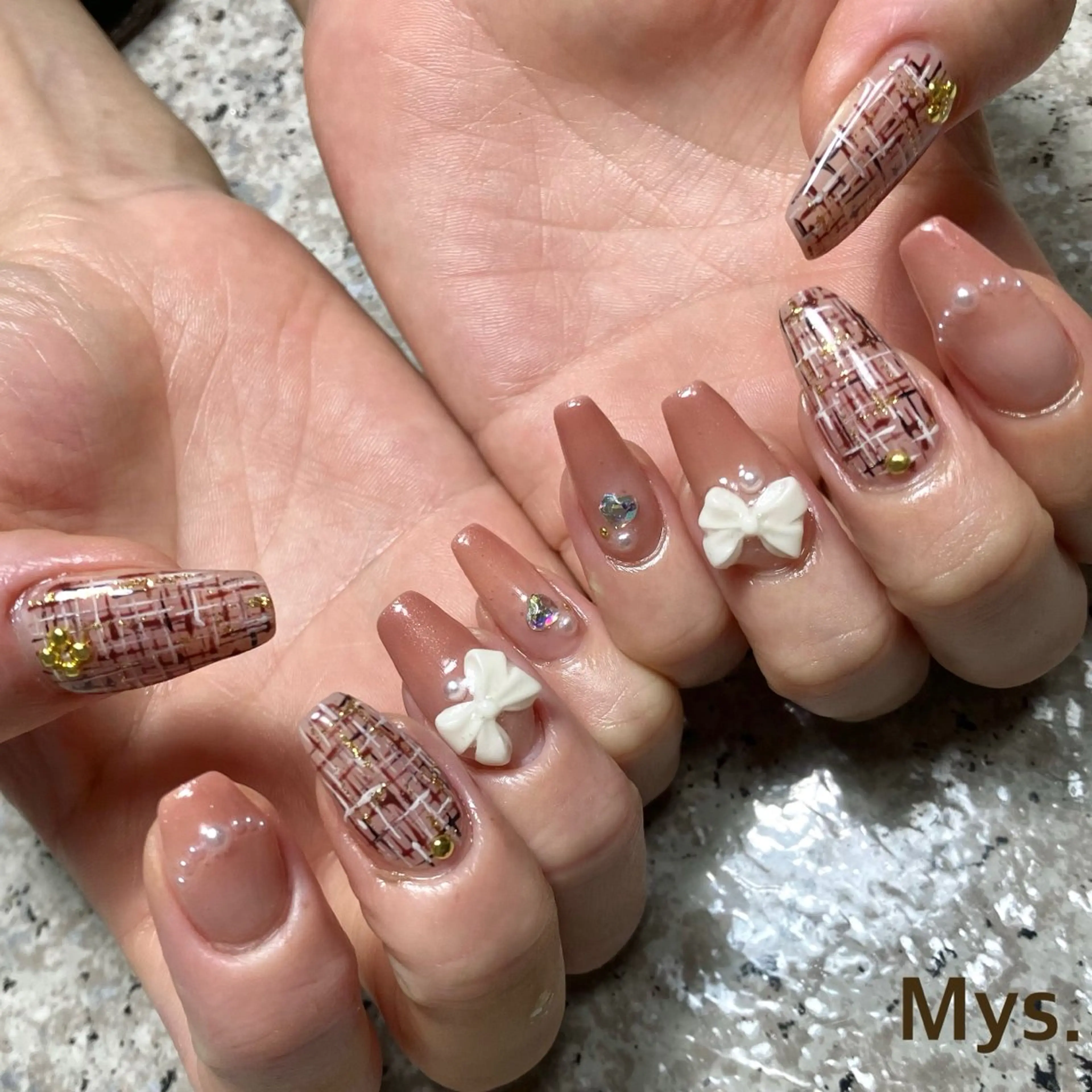 ネイル ハンドネイル Mys. 三上紗紀のネイルデザイン