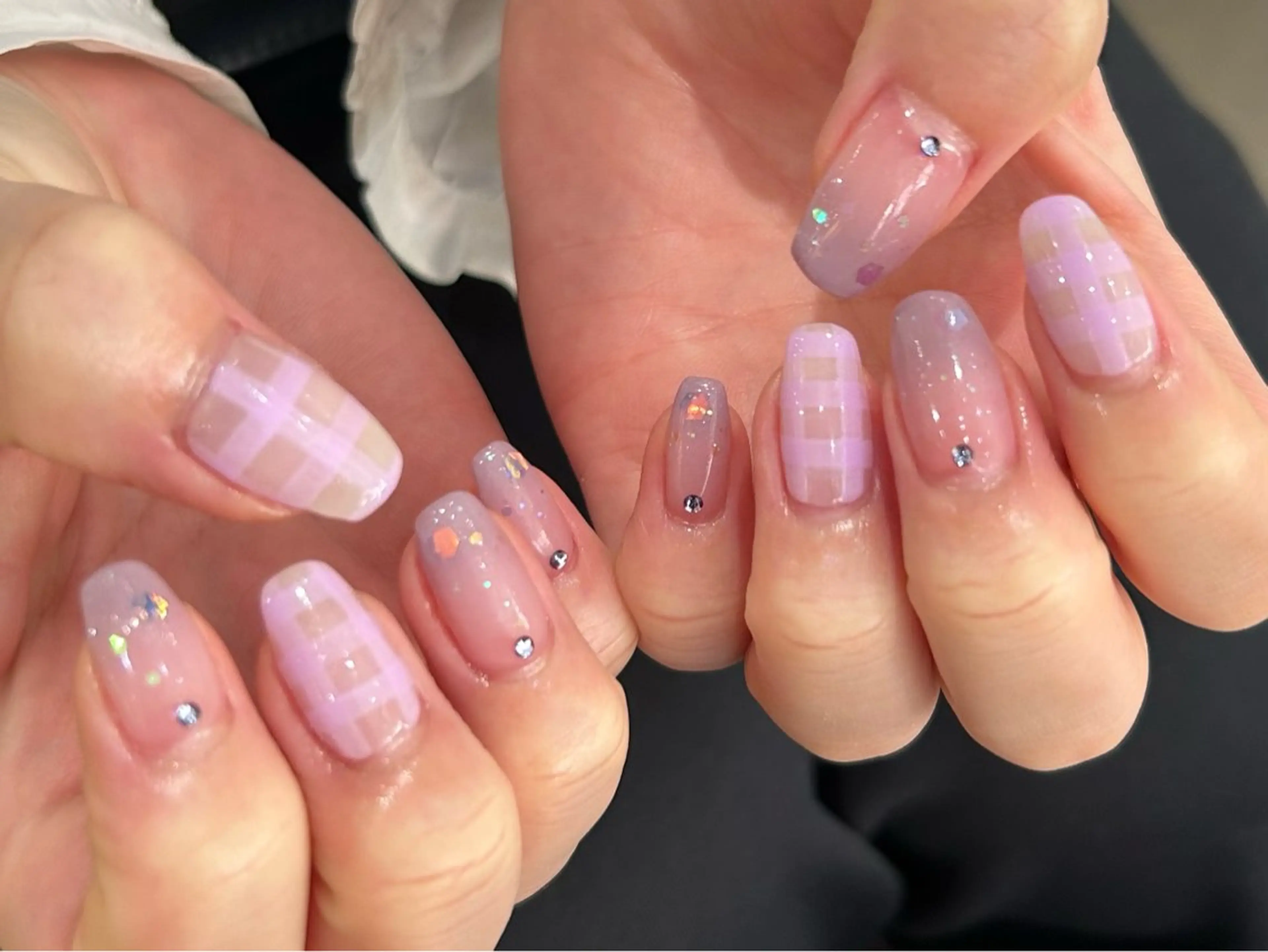 ネイル 長瀬 瑠霞のネイルデザイン