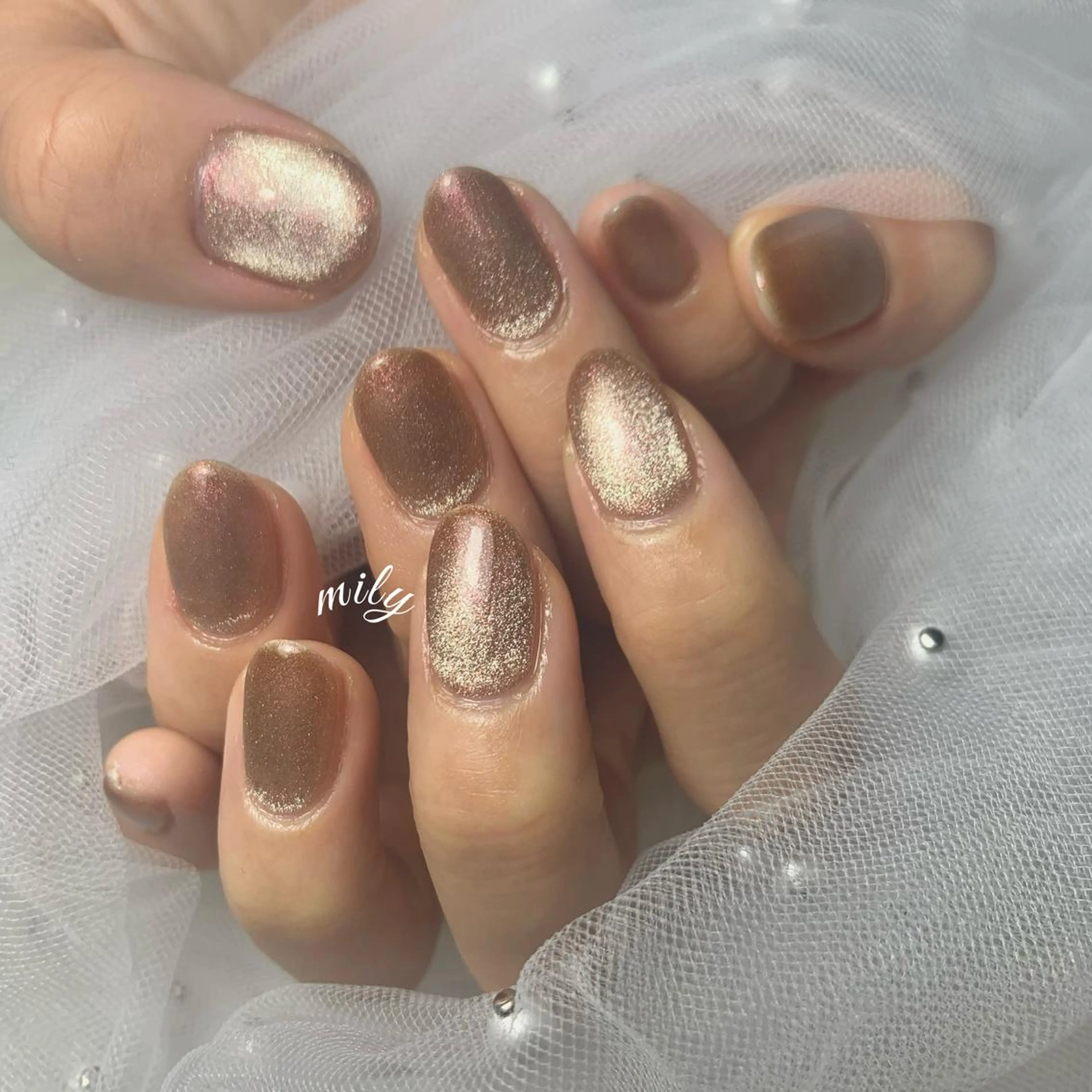 ネイル mily_harajuku所属・韓国ネイル☁️ haruna🌛のネイルデザイン