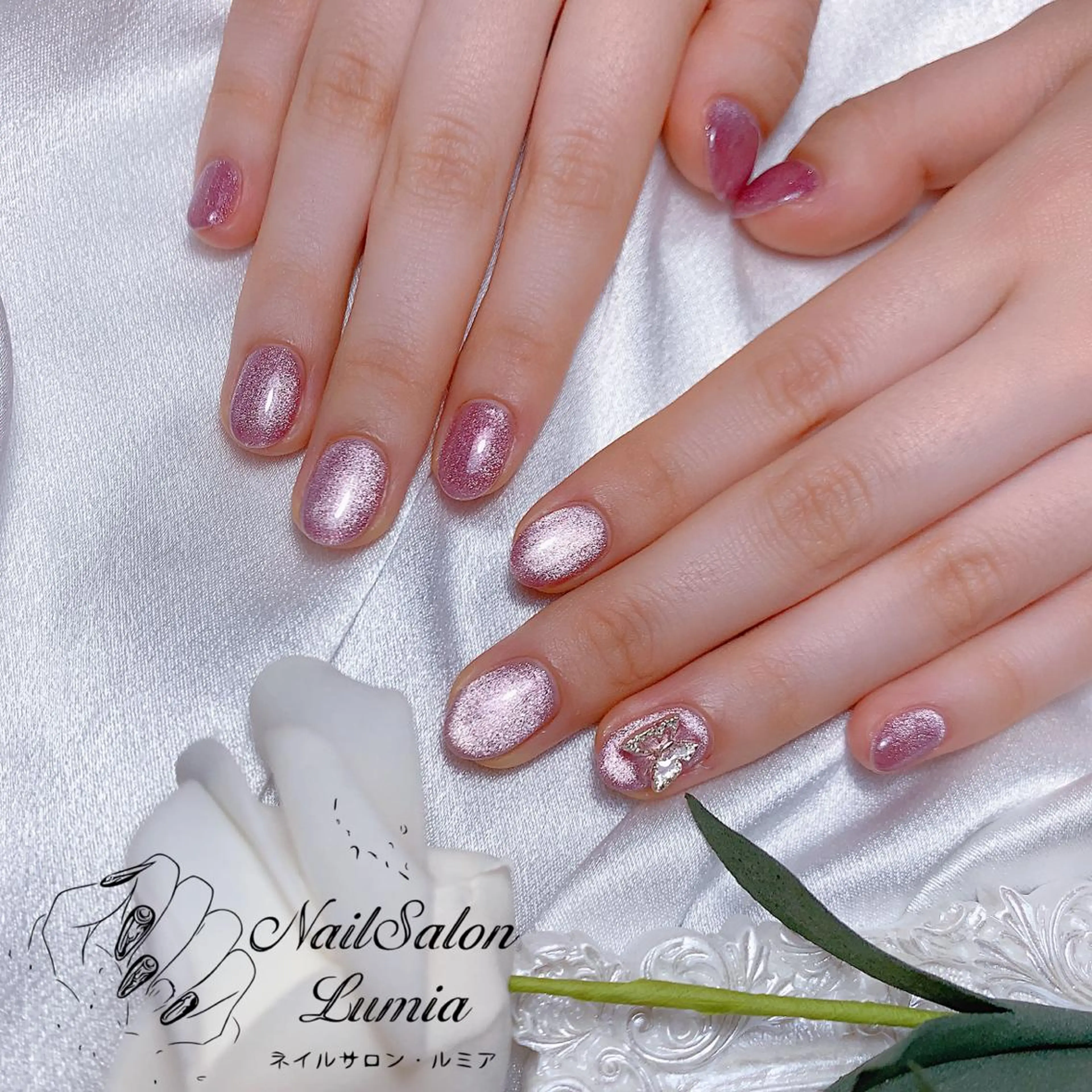 ネイル ハンドネイル ネイルサロン ルミア Lumia 店長のネイルデザイン