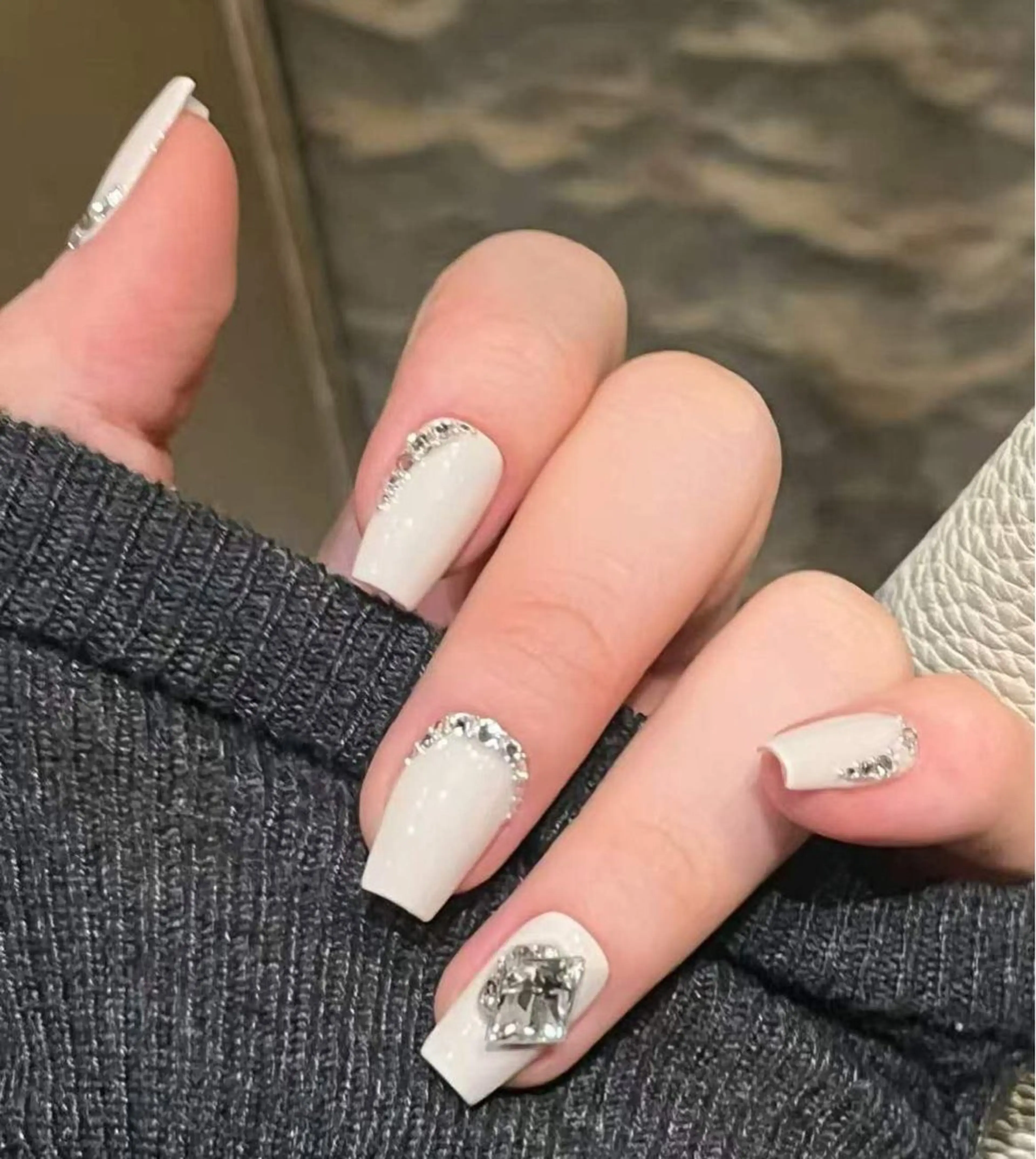 ネイル オーロラネイル フラワーネイル フットネイル フレンチネイル ジェルネイル ハンドネイル BabyYouMi ねねのネイルデザイン