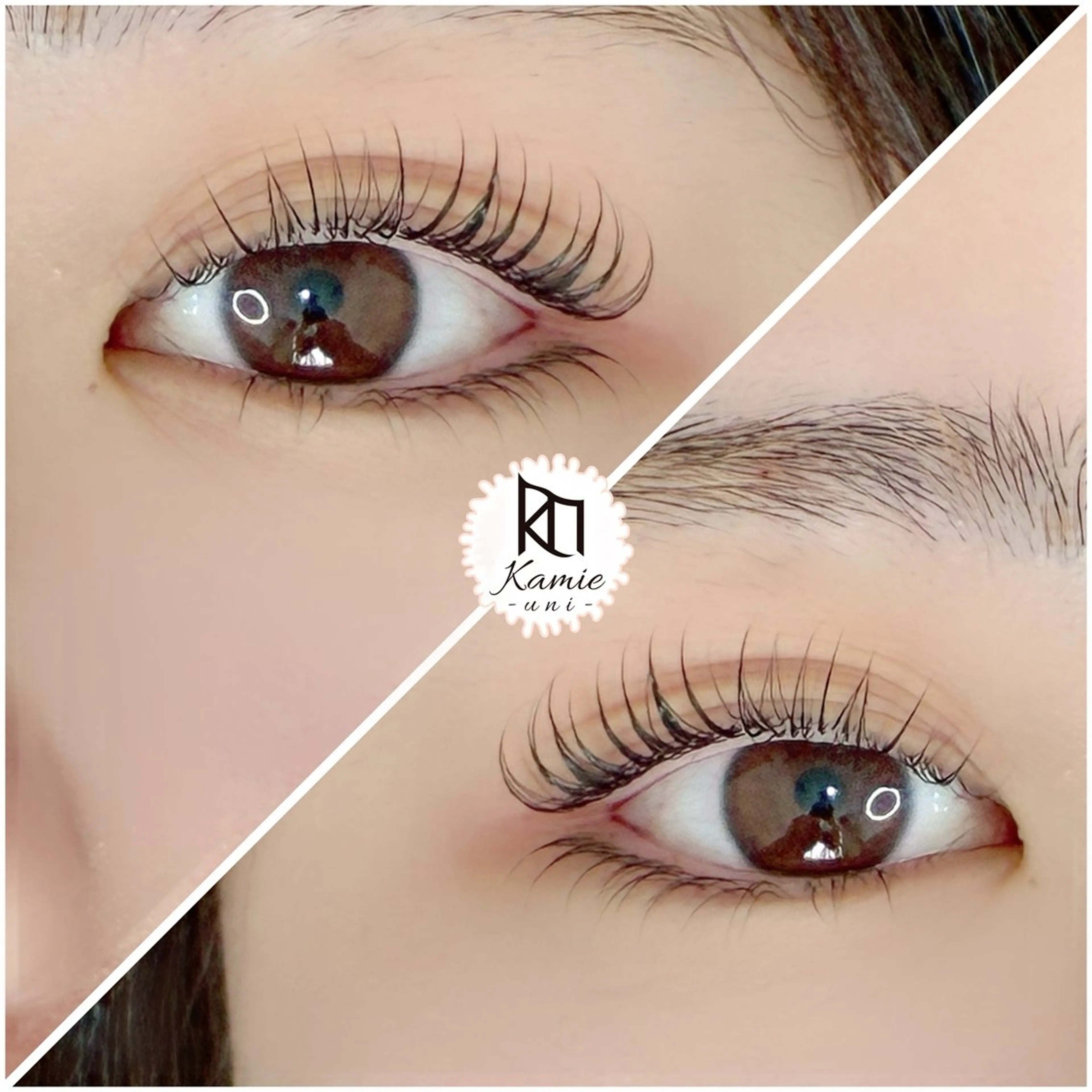 マツエク・マツパ マツパ Kamie-uni wakoのマツエク・マツパデザイン