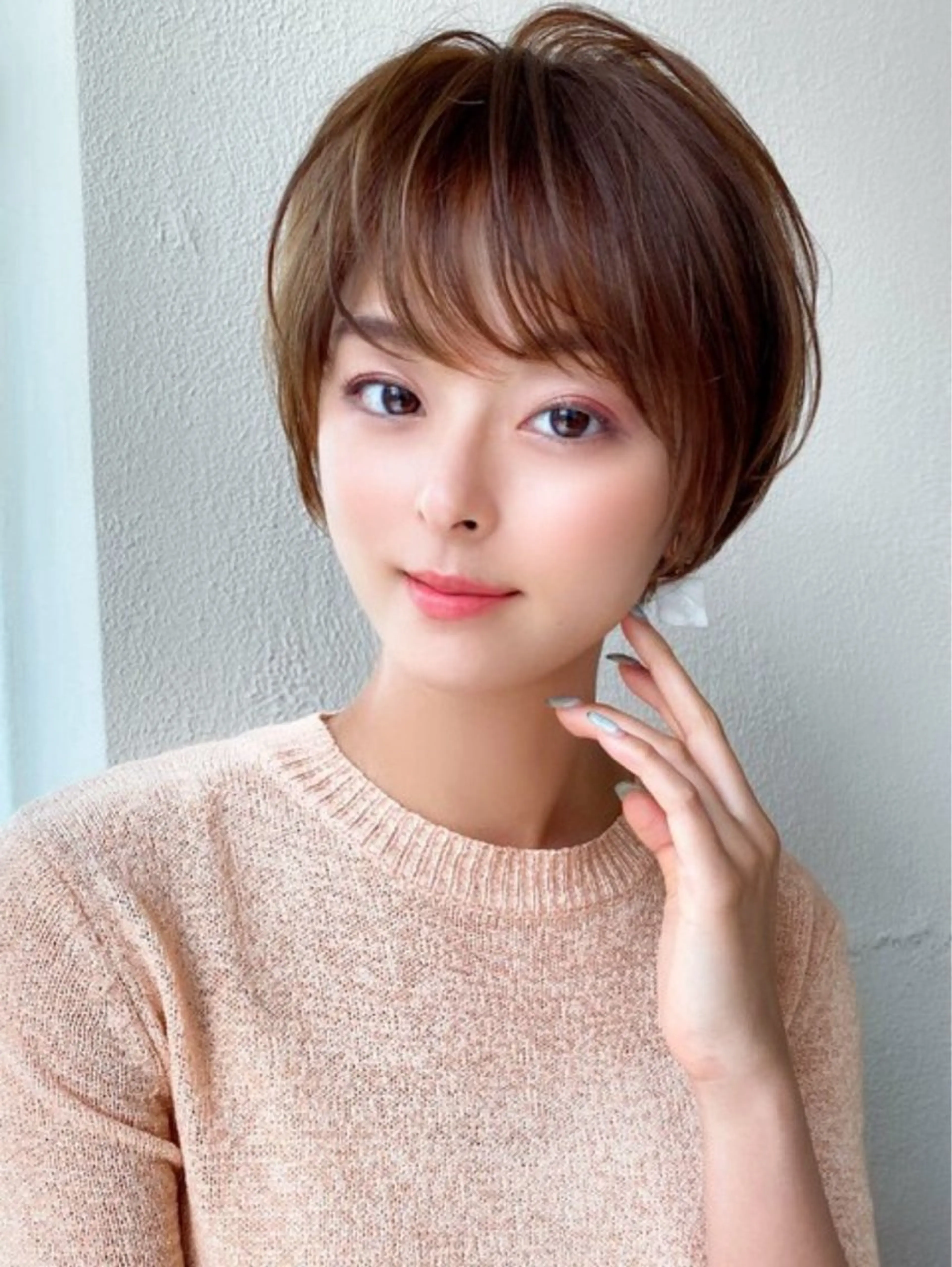 ショート カラー afloatkobe所属・美髪/髪質改善 川口凌弥のヘアスタイル