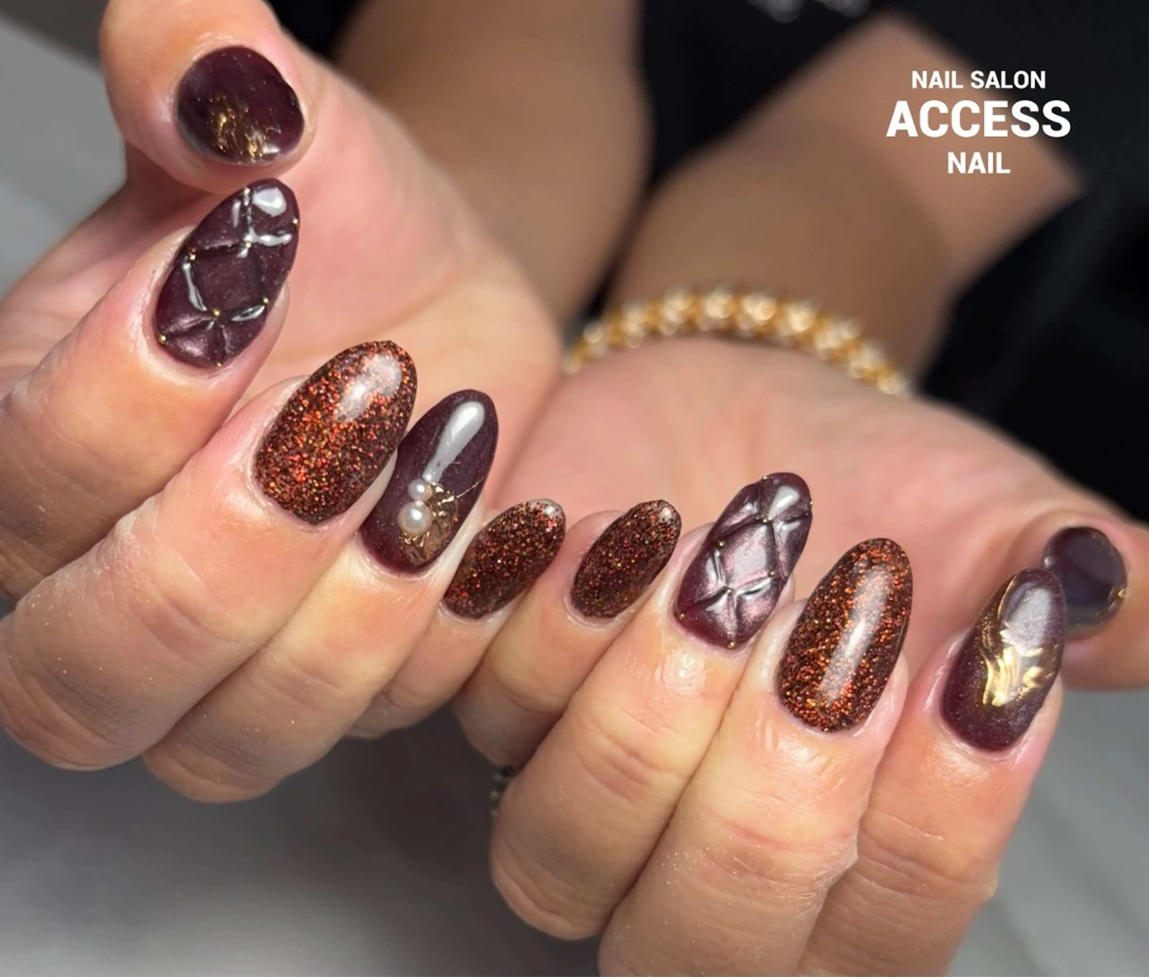 ネイル access nailのネイルデザイン