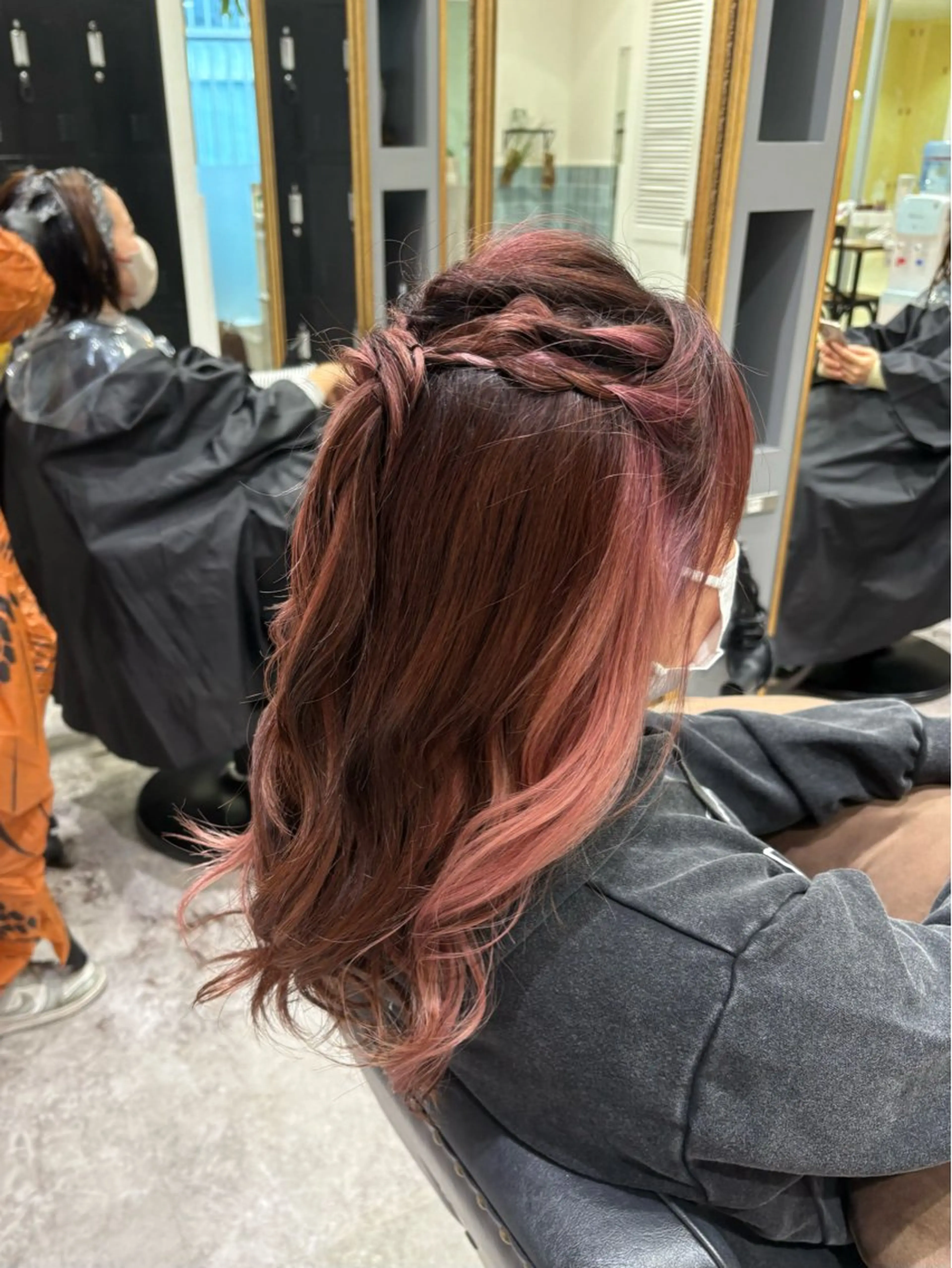 ヘアアレンジ ヘアセット 透明感カラー/ダブル カラー/MAI🎀のヘアスタイル