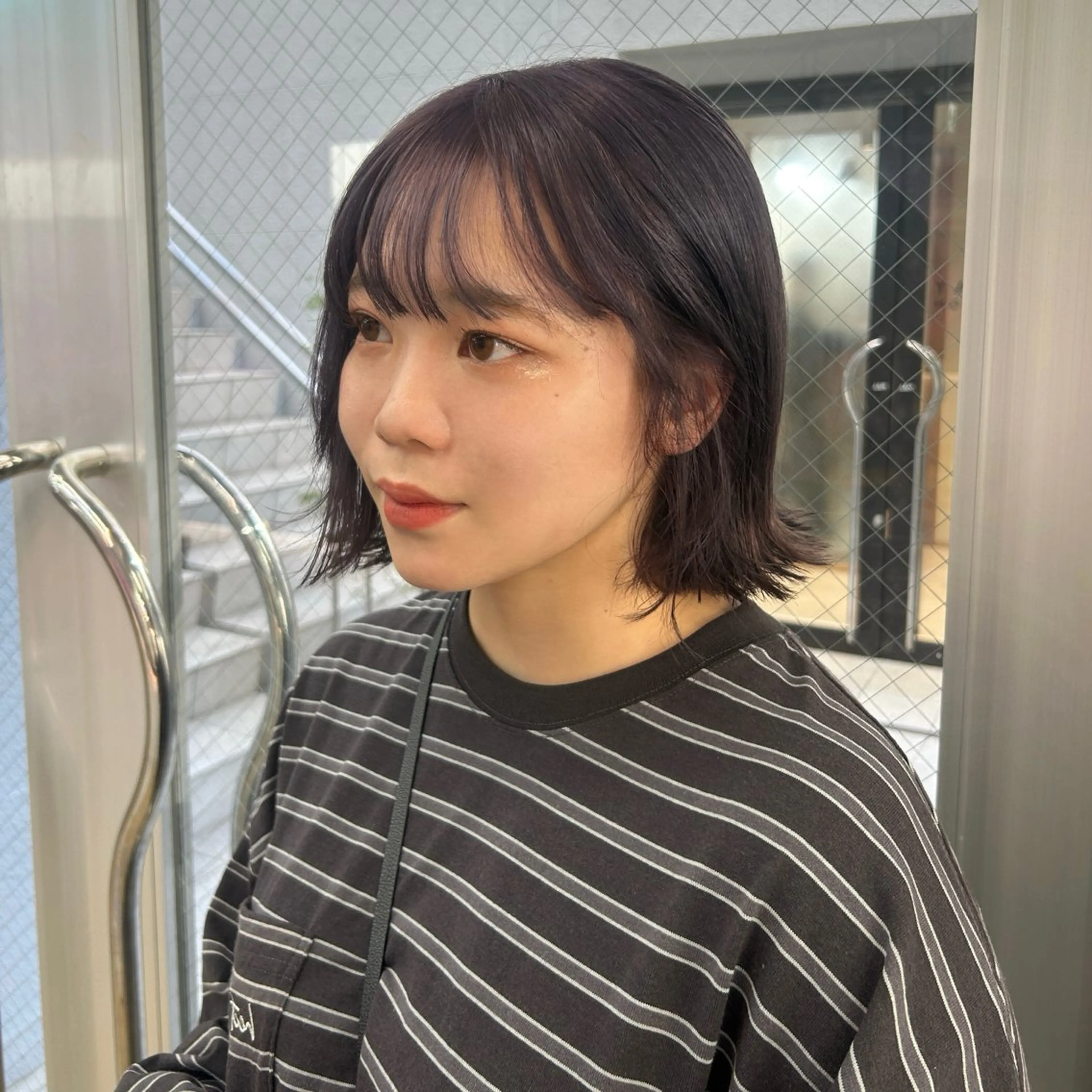 ショート カラー ヘアカラー トリートメント ✨うる艶/ブリーチ✨ 𝓡𝒖𝓷𝐚💋のヘアスタイル