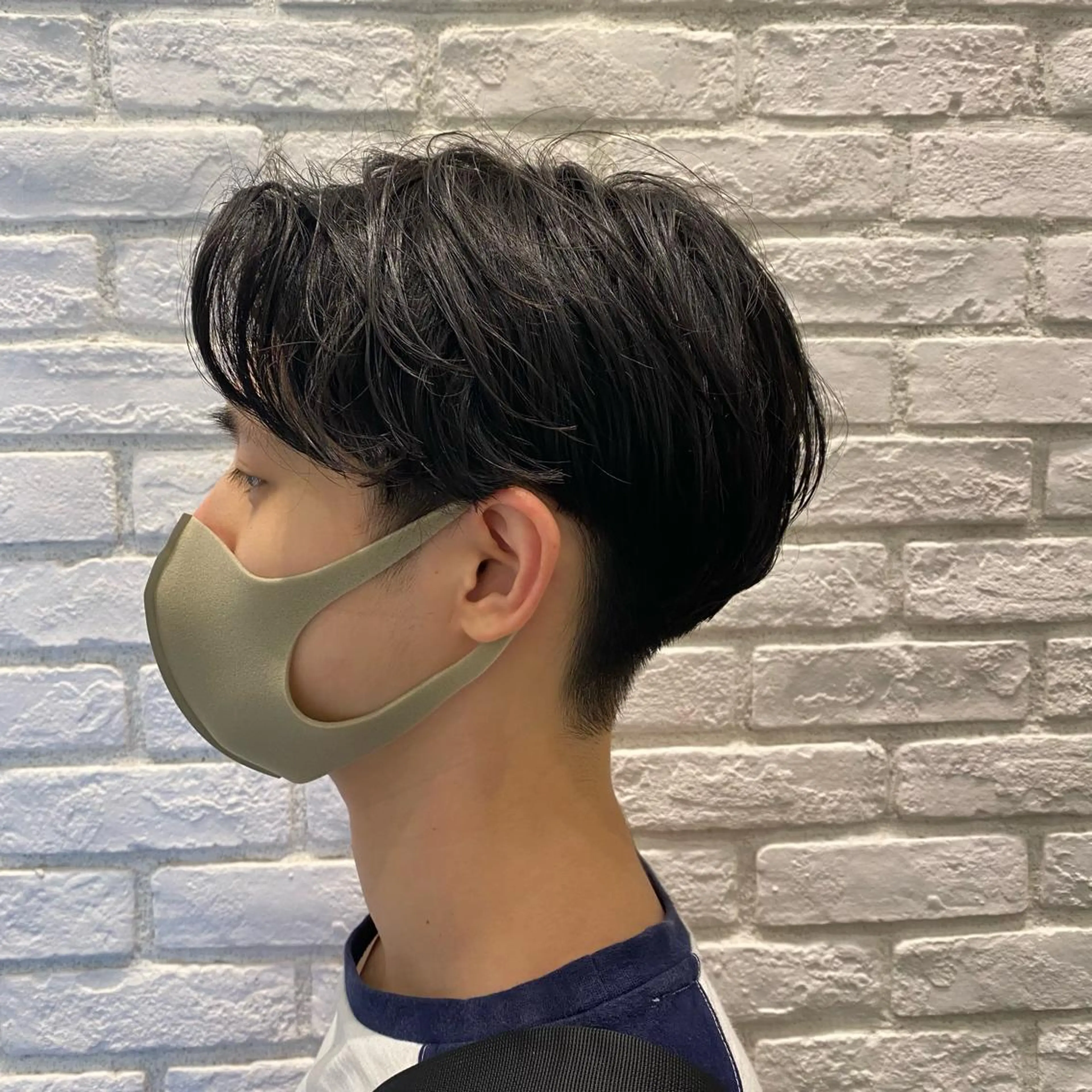 ショート パーマ メンズ カット パーマ メンズ特化型美容師 栗山勇人のヘアスタイル