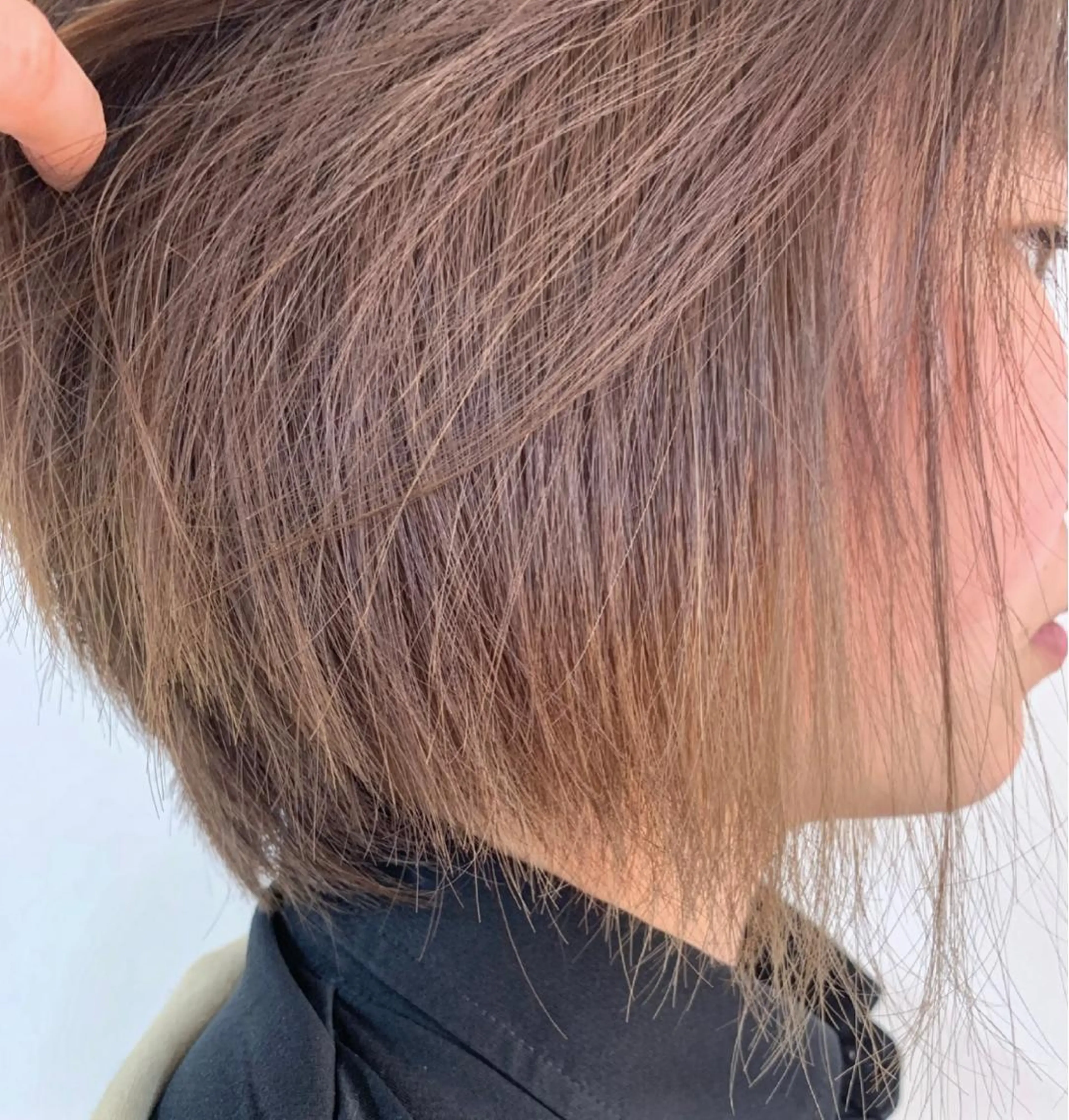 ショート カラー 🌸星名 萌々🌸 Recharme新保のヘアスタイル