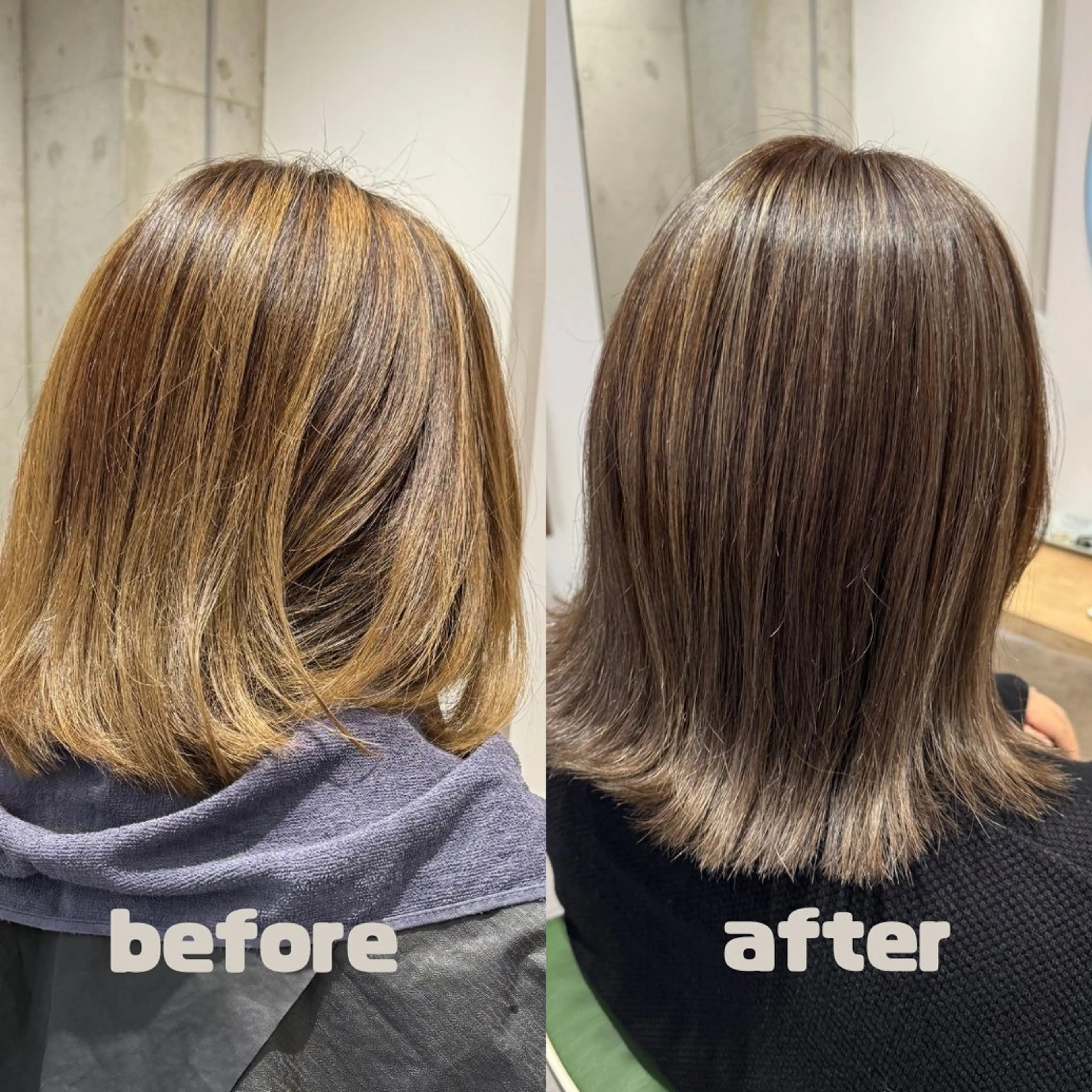 ミディアム ハイライト いろあそび　町田店所属・ハイトーン特化💫 町田/Mariのヘアスタイル