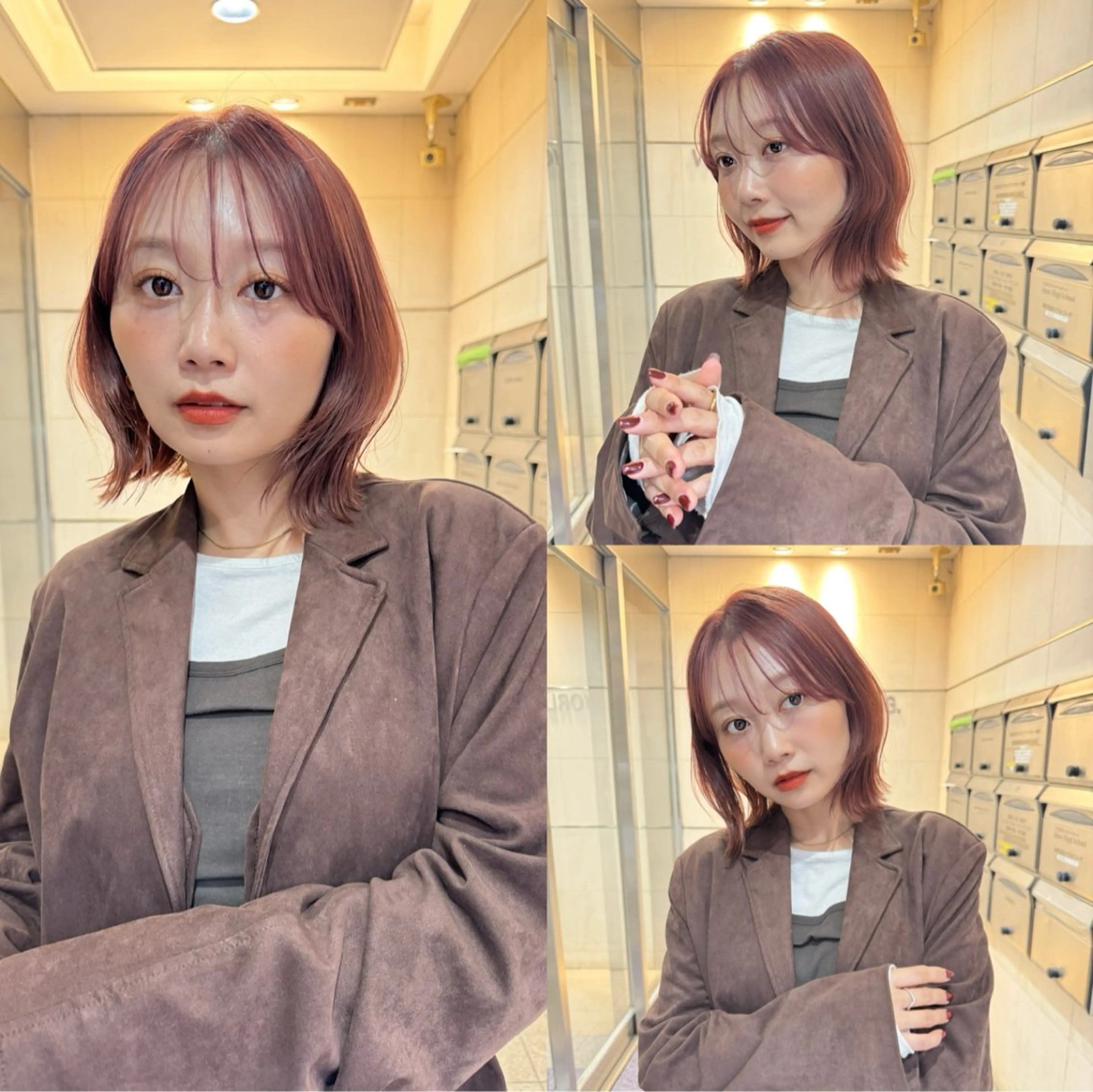 ショート 艶髪／レイヤー／ 透明感🎀／MARIのヘアスタイル