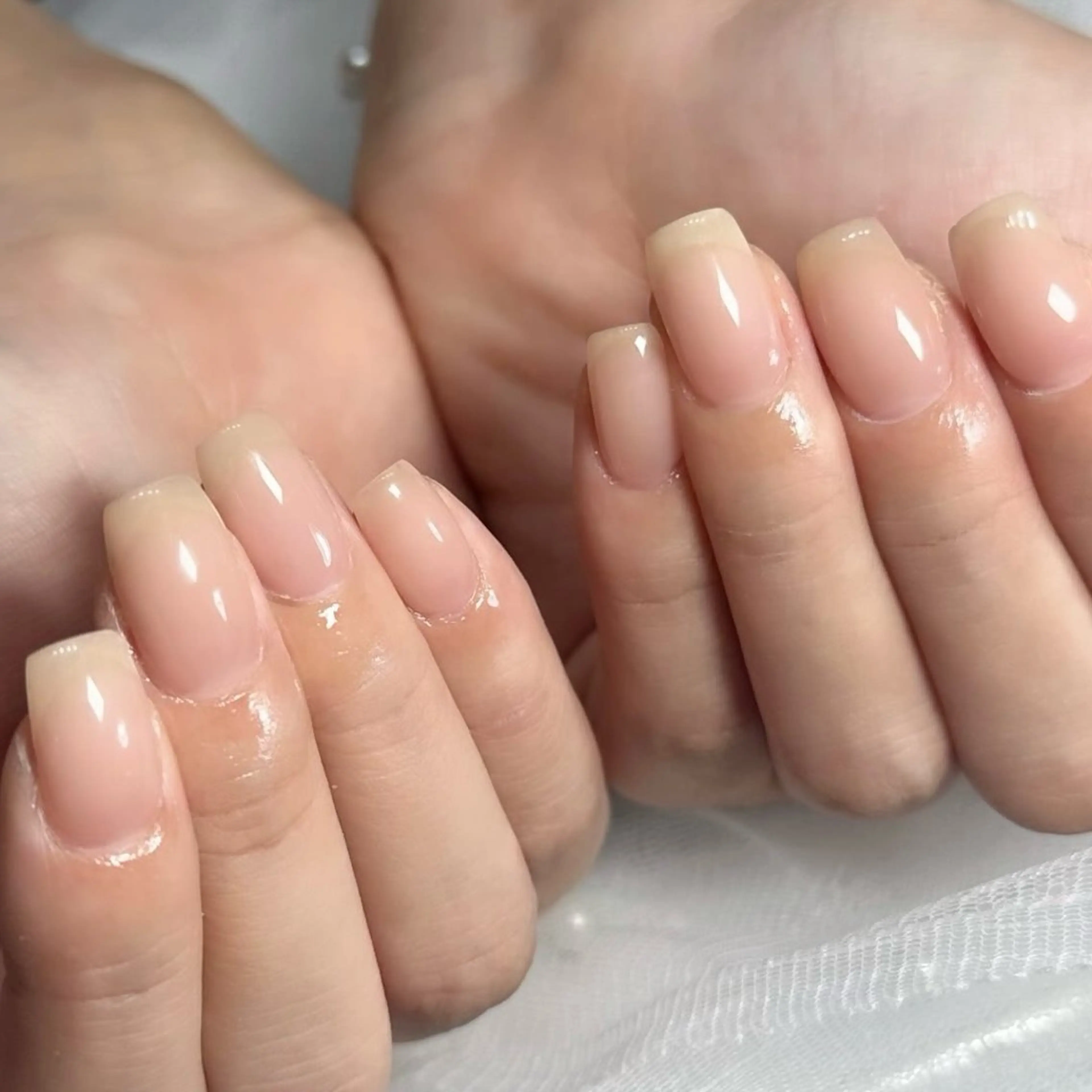 ネイル ワンカラーネイル シンプルネイル ハンドネイル nail&eye pang hinaのネイルデザイン