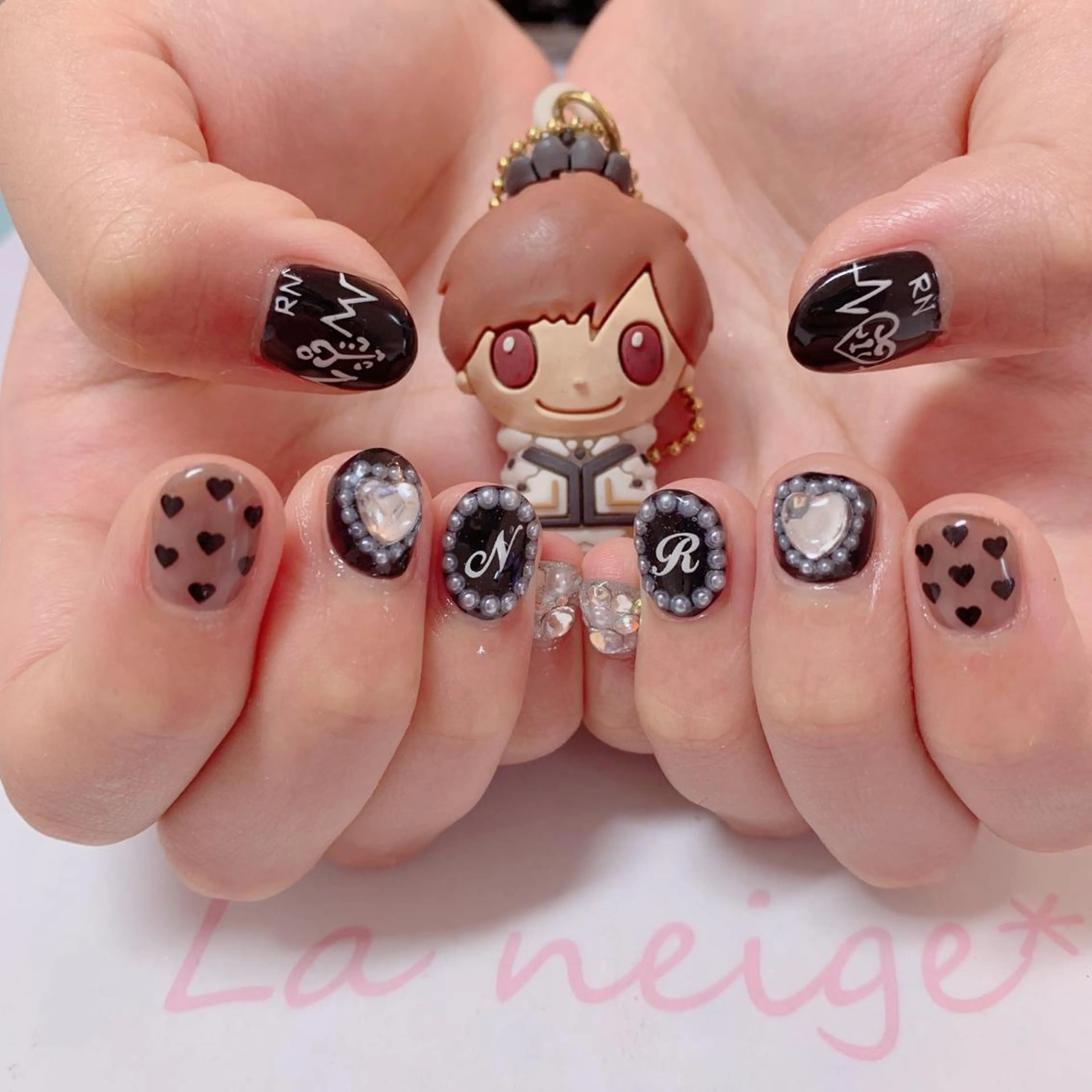 ネイル La neige* yuki 🥯🍑のネイルデザイン