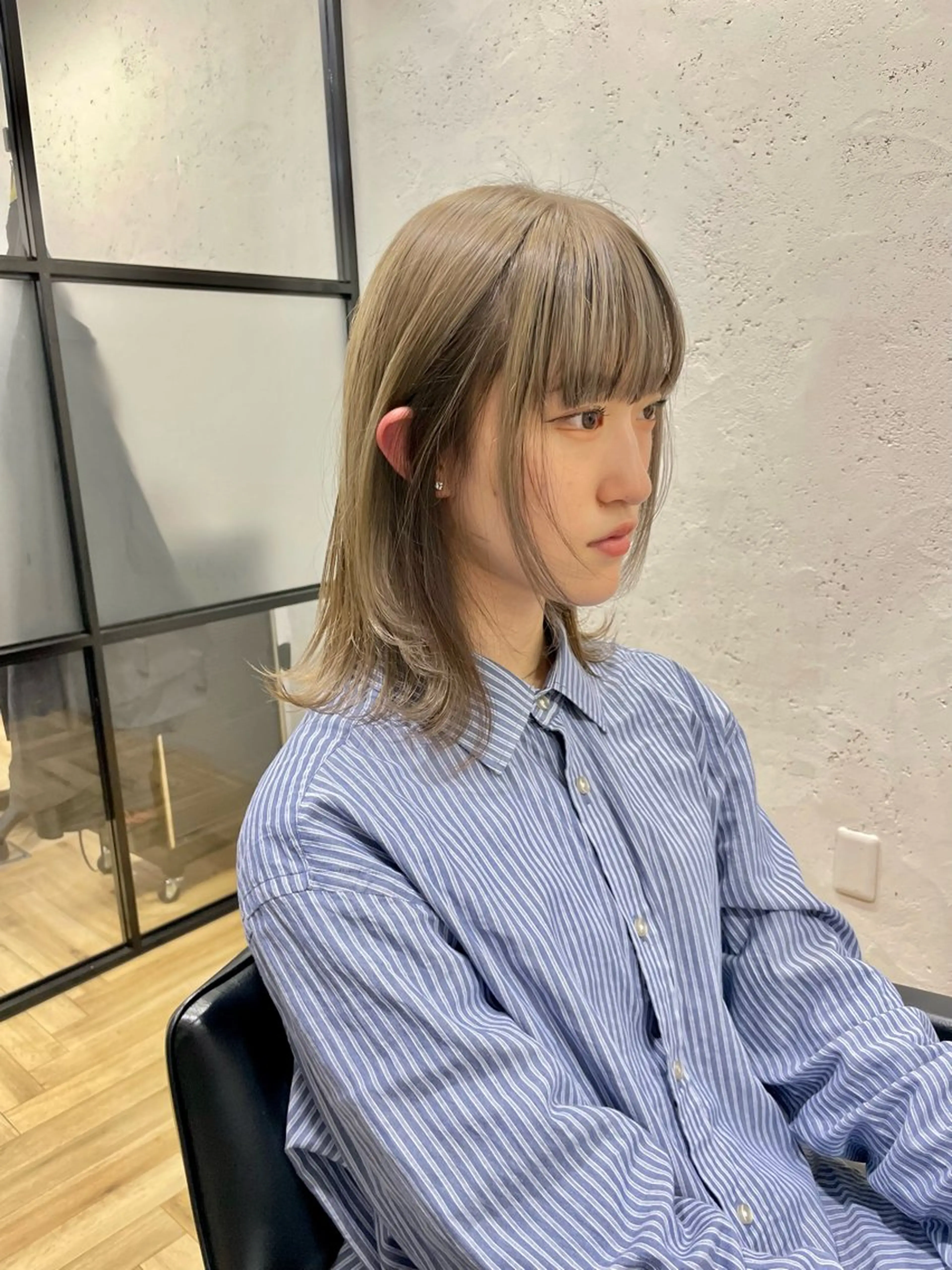 ミディアム akane .のヘアスタイル