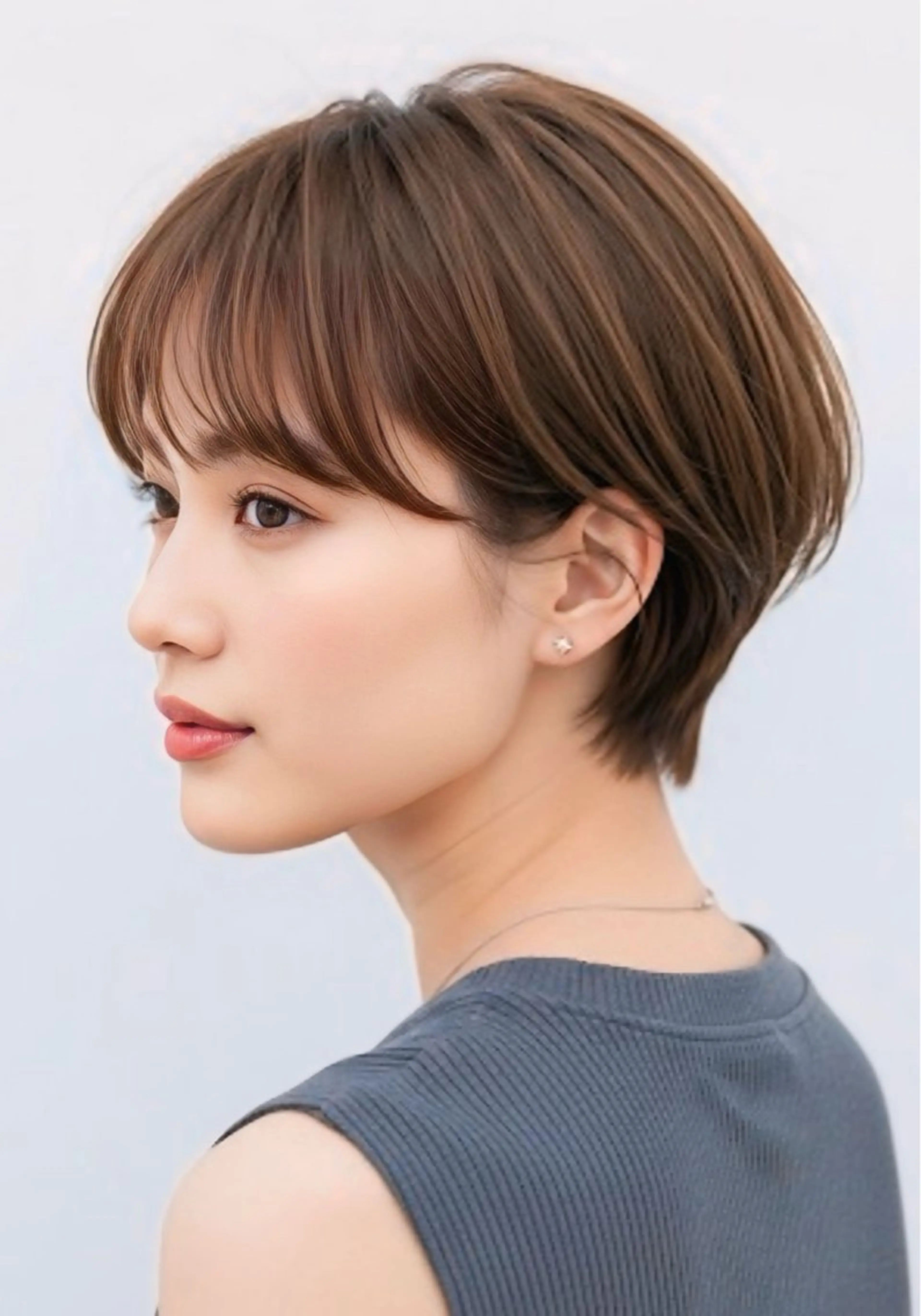 ショート 似合わせのプロ🌿 ショート/銀座/れんのヘアスタイル