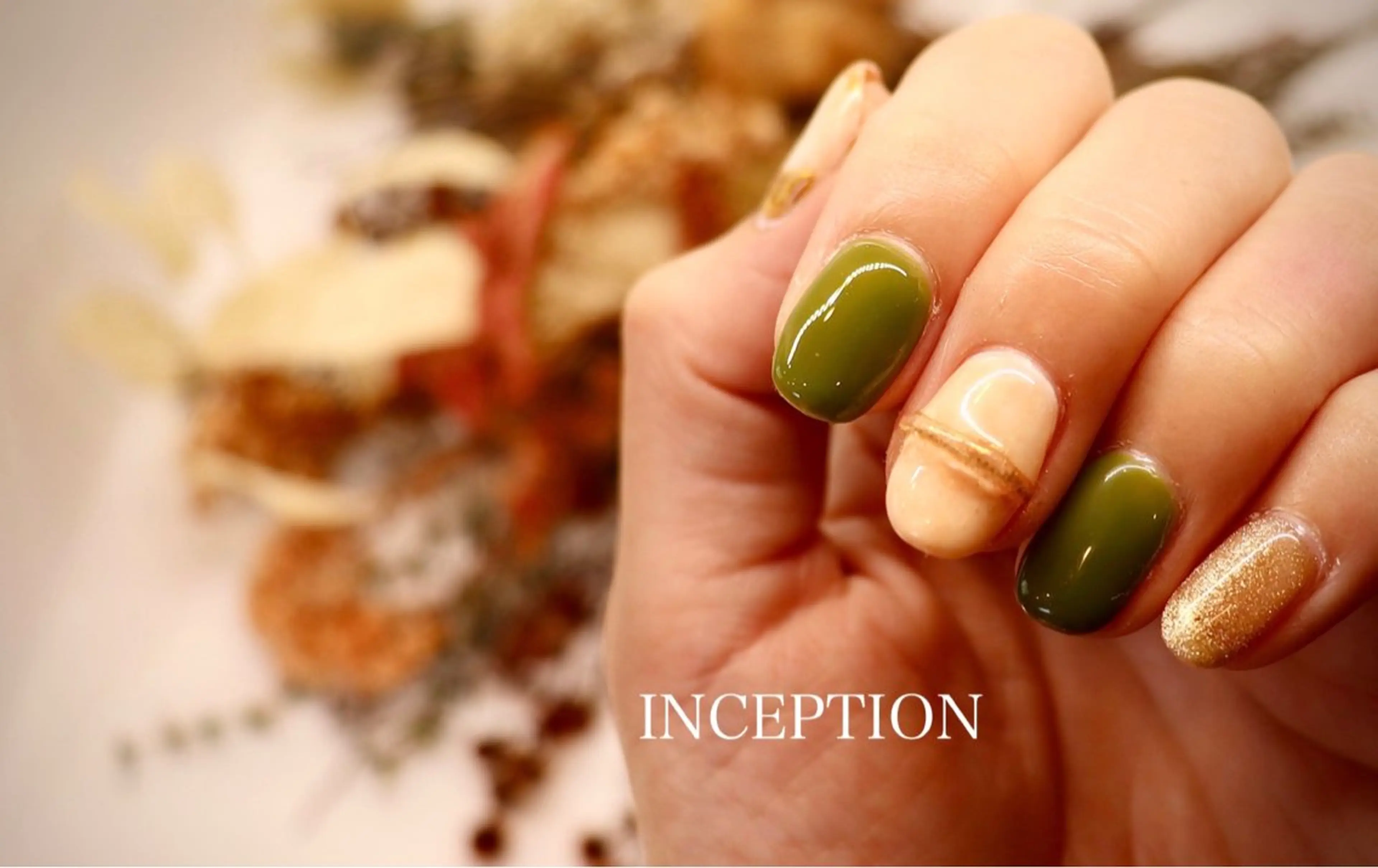 ネイル 持ち込み ハンドネイル INCEPTION NAILのネイルデザイン