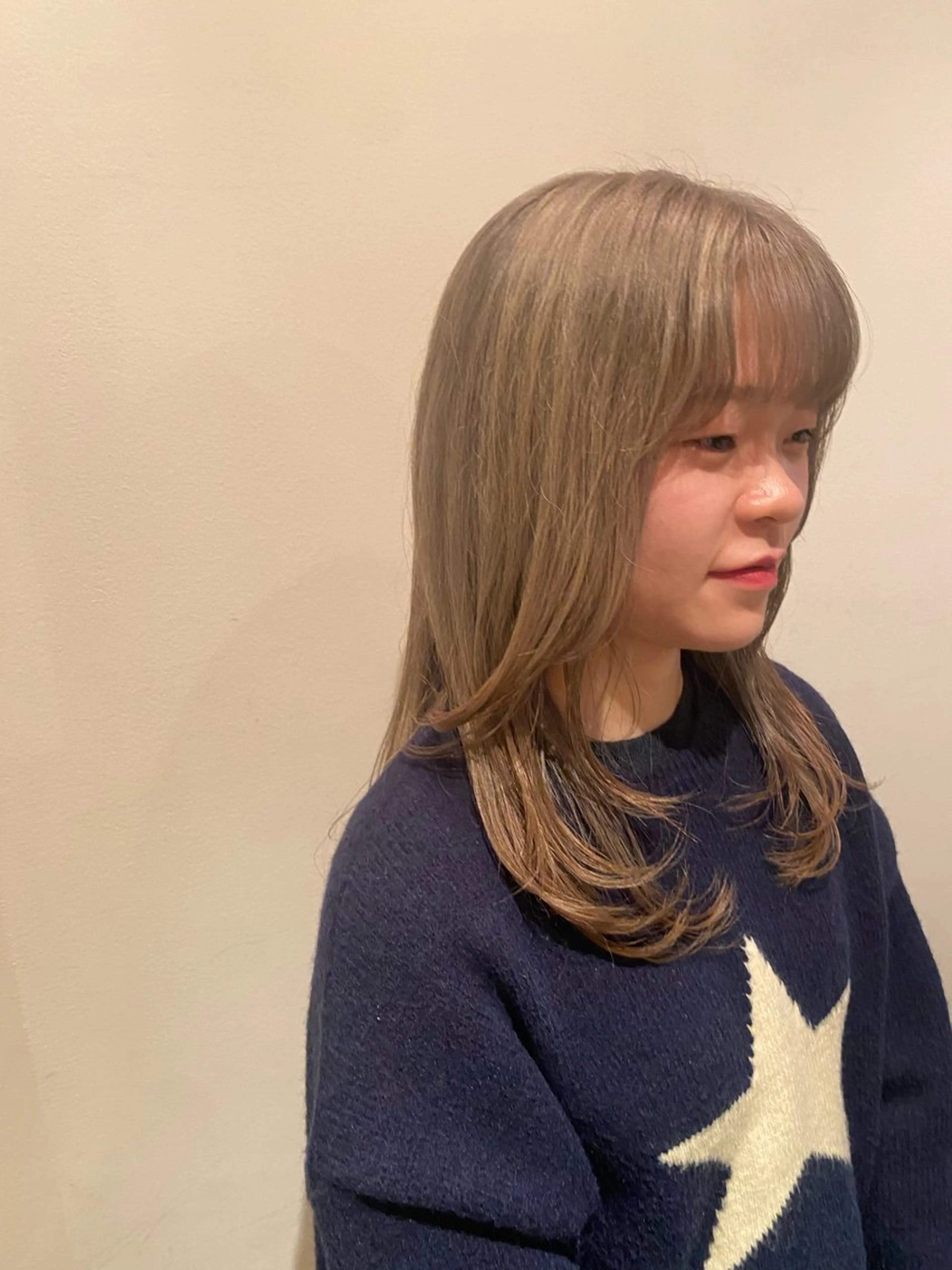 ロング カラー グレージュ レイヤーカット hanare・SOJi所属・Takahashi Noa🍊のヘアスタイル