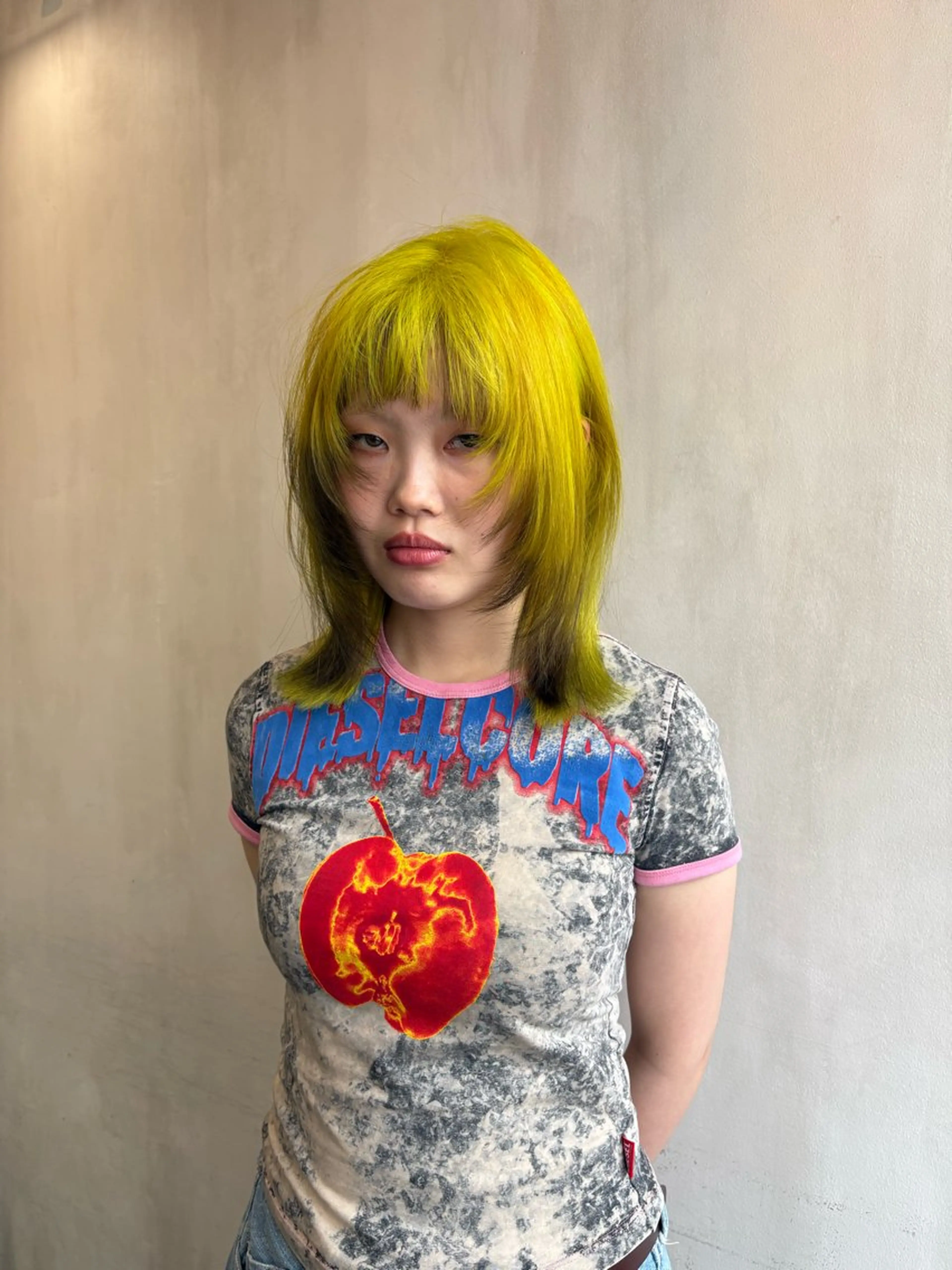 ［艶ハイトーン］ブリーチ2回＋カラー＋カット＋2stepトリートメント🌐✨✨の写真