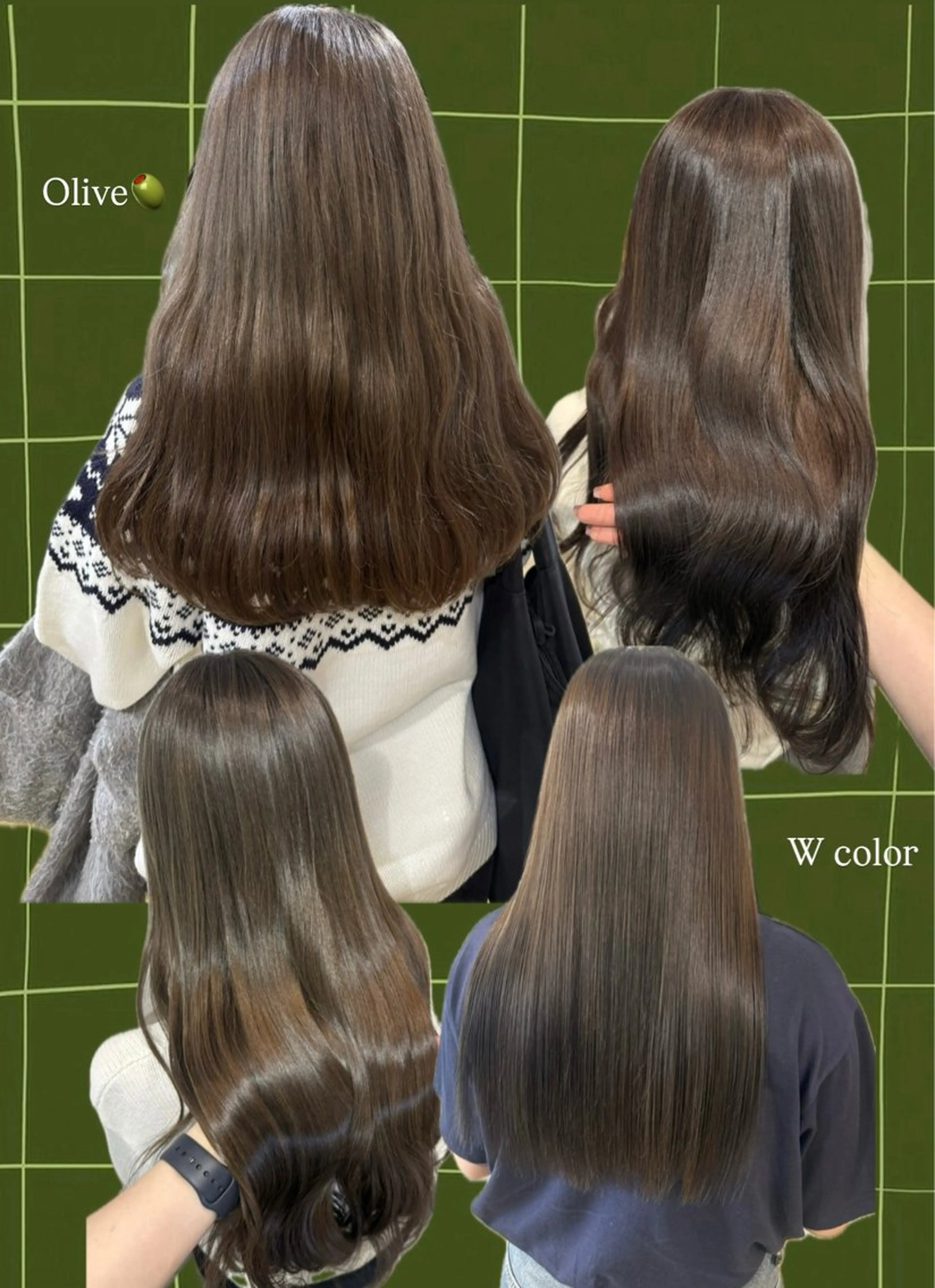 カラー カット ヘアカラー トリートメント 透明感カラー 【yate'】rinのヘアスタイル