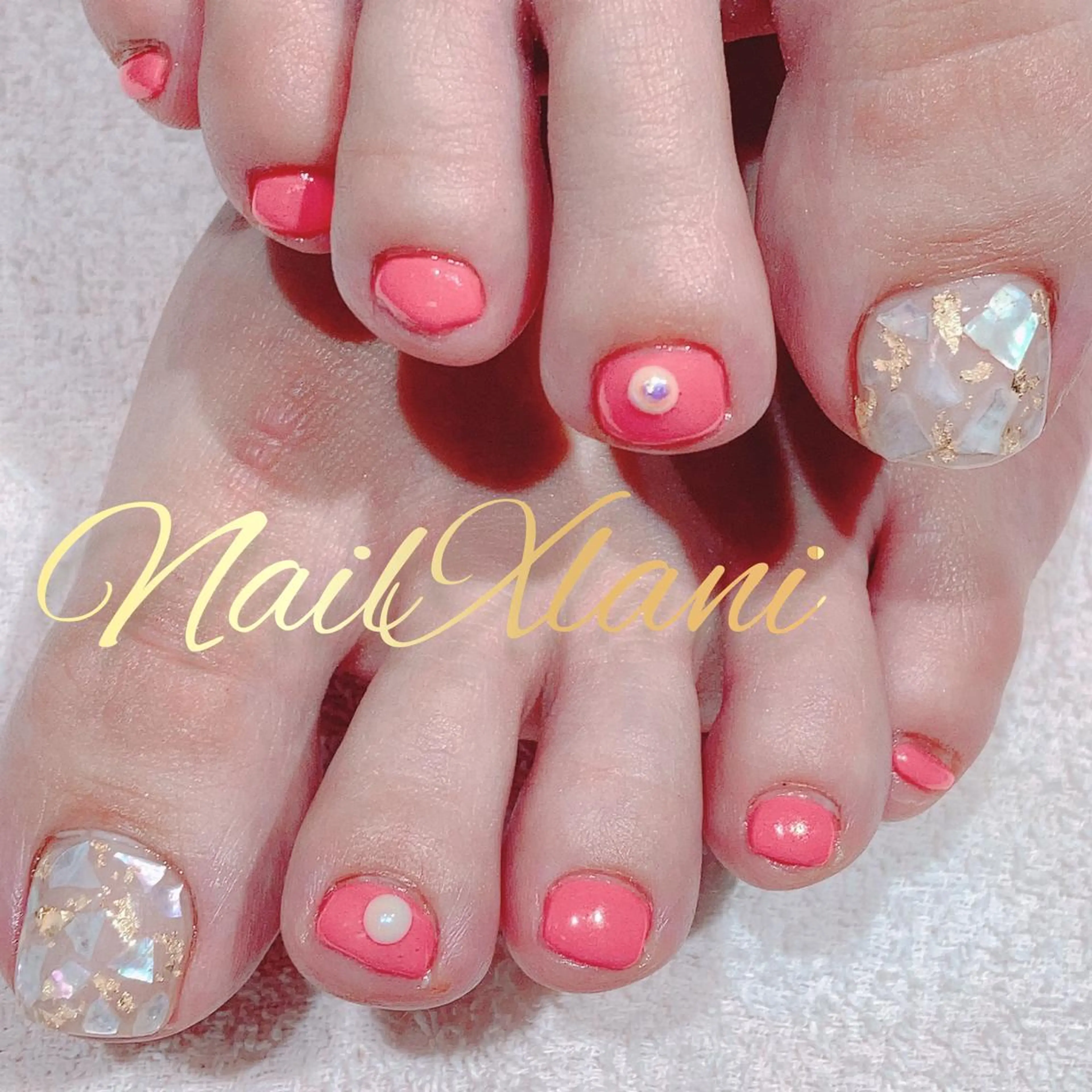 ネイル Nail×Lani 深爪矯正対応◎のネイルデザイン
