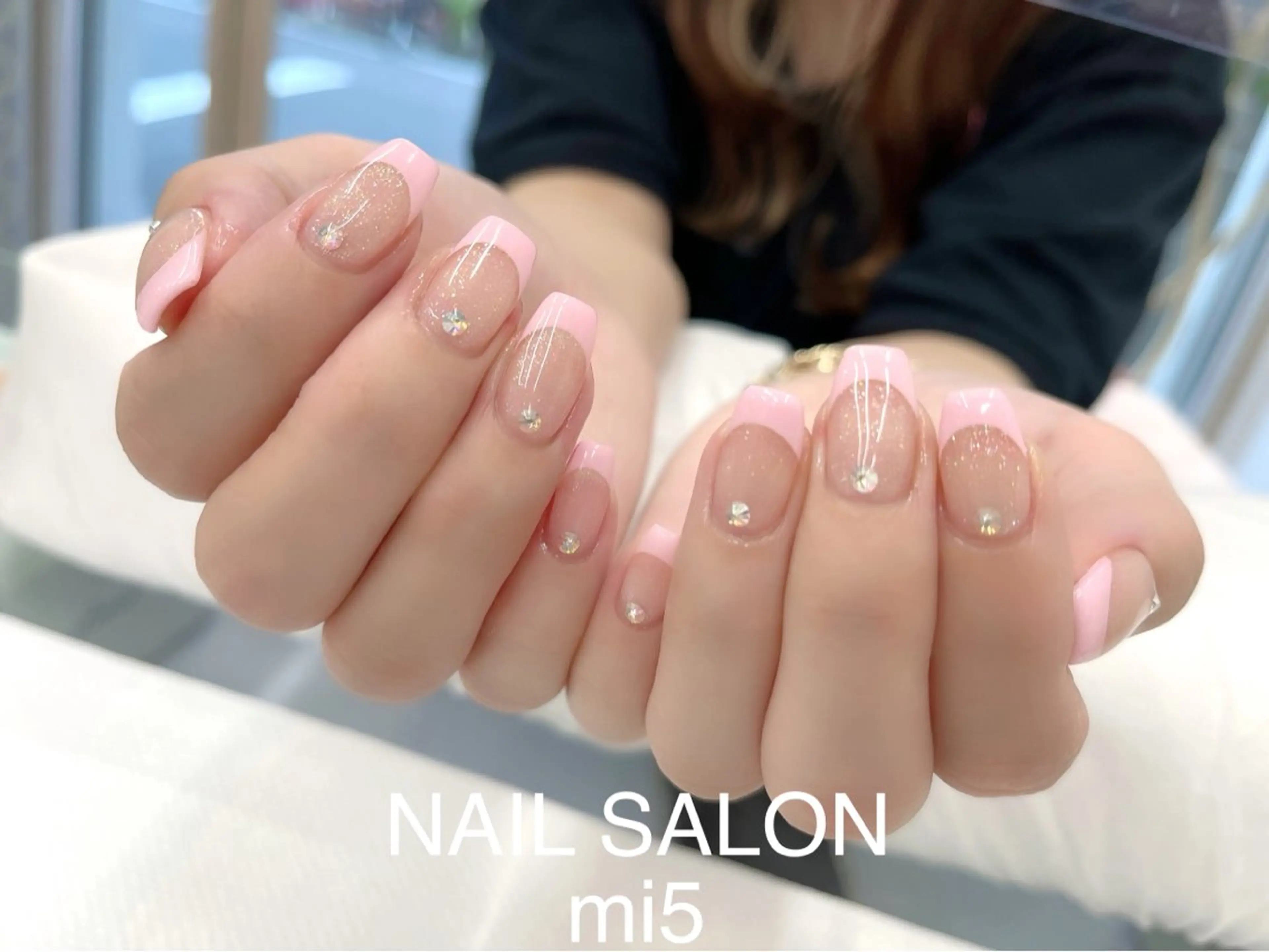 ネイル フレンチネイル NAIL SALON mi5／Momokoのネイルデザイン