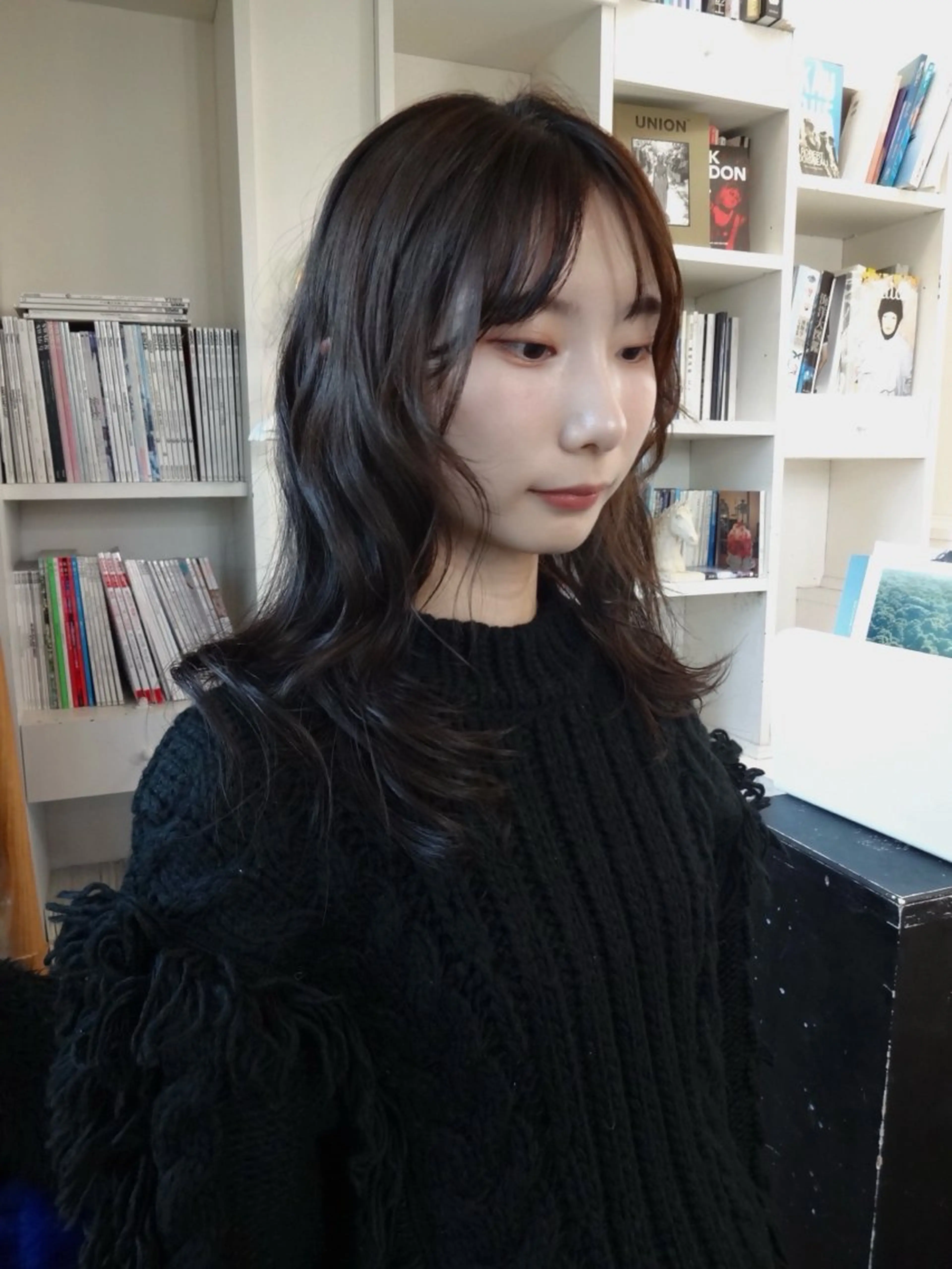 セミロング カラー 太田 妃香/岡崎美容室のヘアスタイル