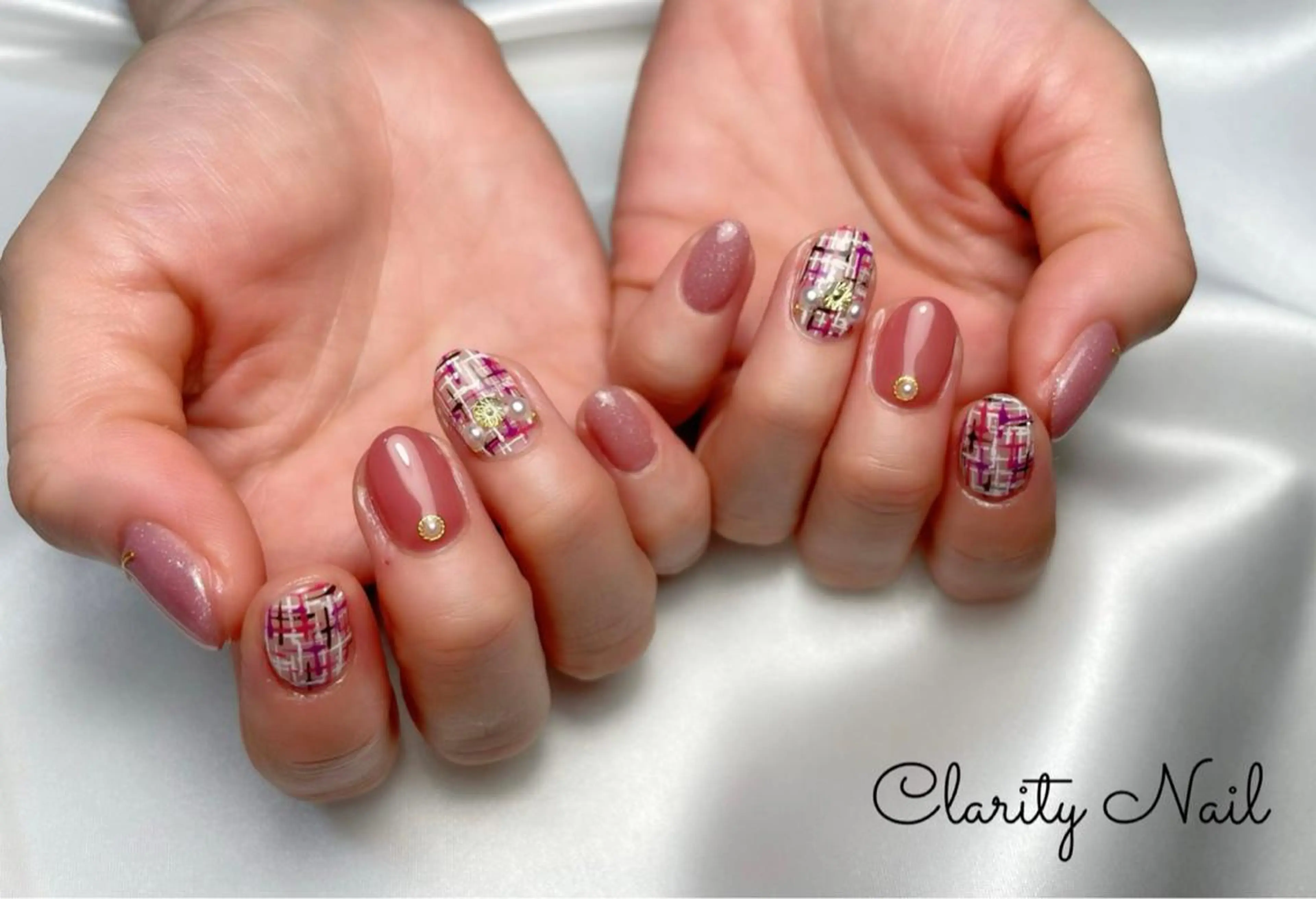 ネイル アートネイル 持ち込み ハンドネイル Clarity Nailのネイルデザイン