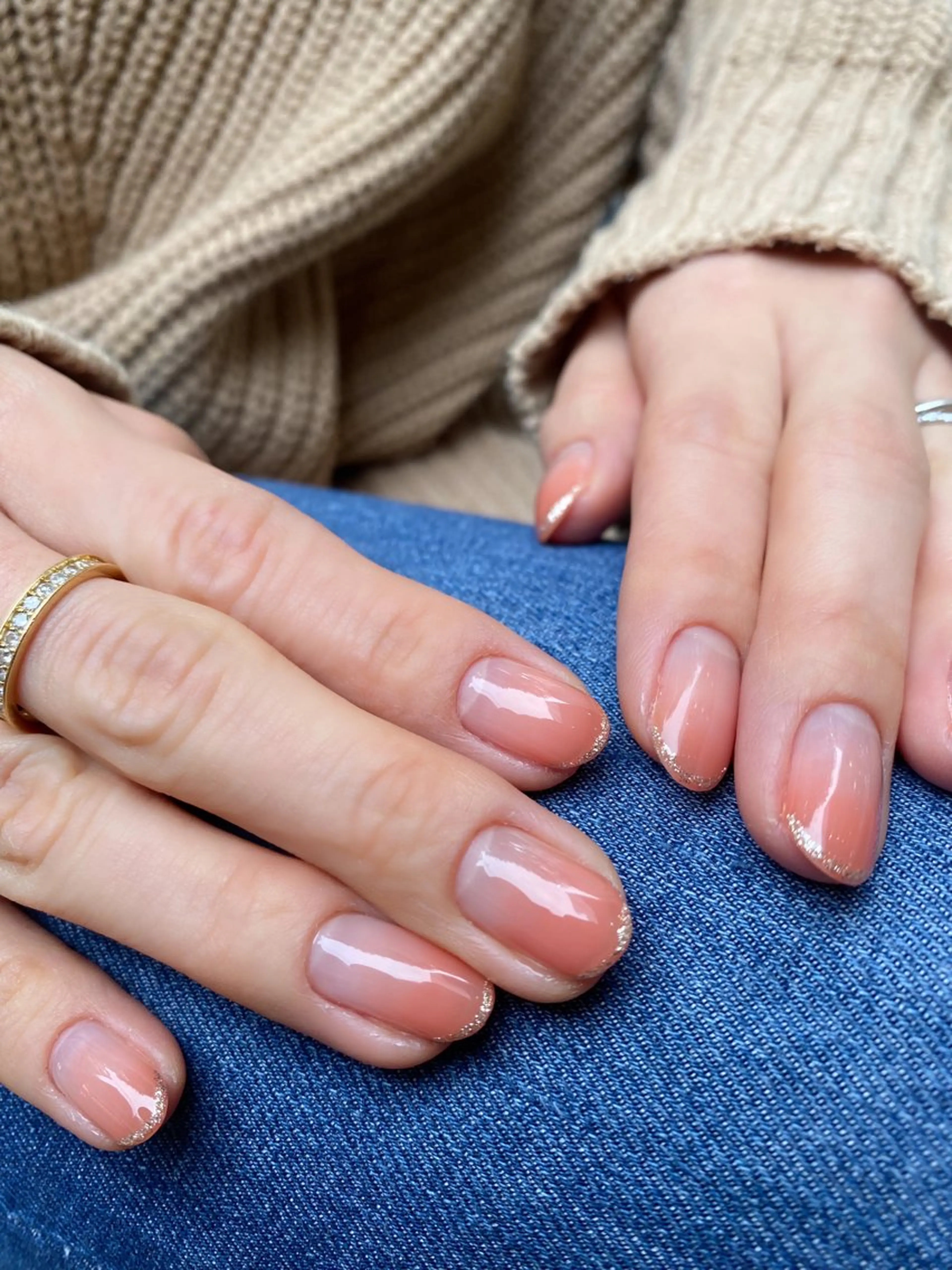 ネイル ラメ(グリッター) foz.luce所属・新宿 HIKARIのネイルデザイン