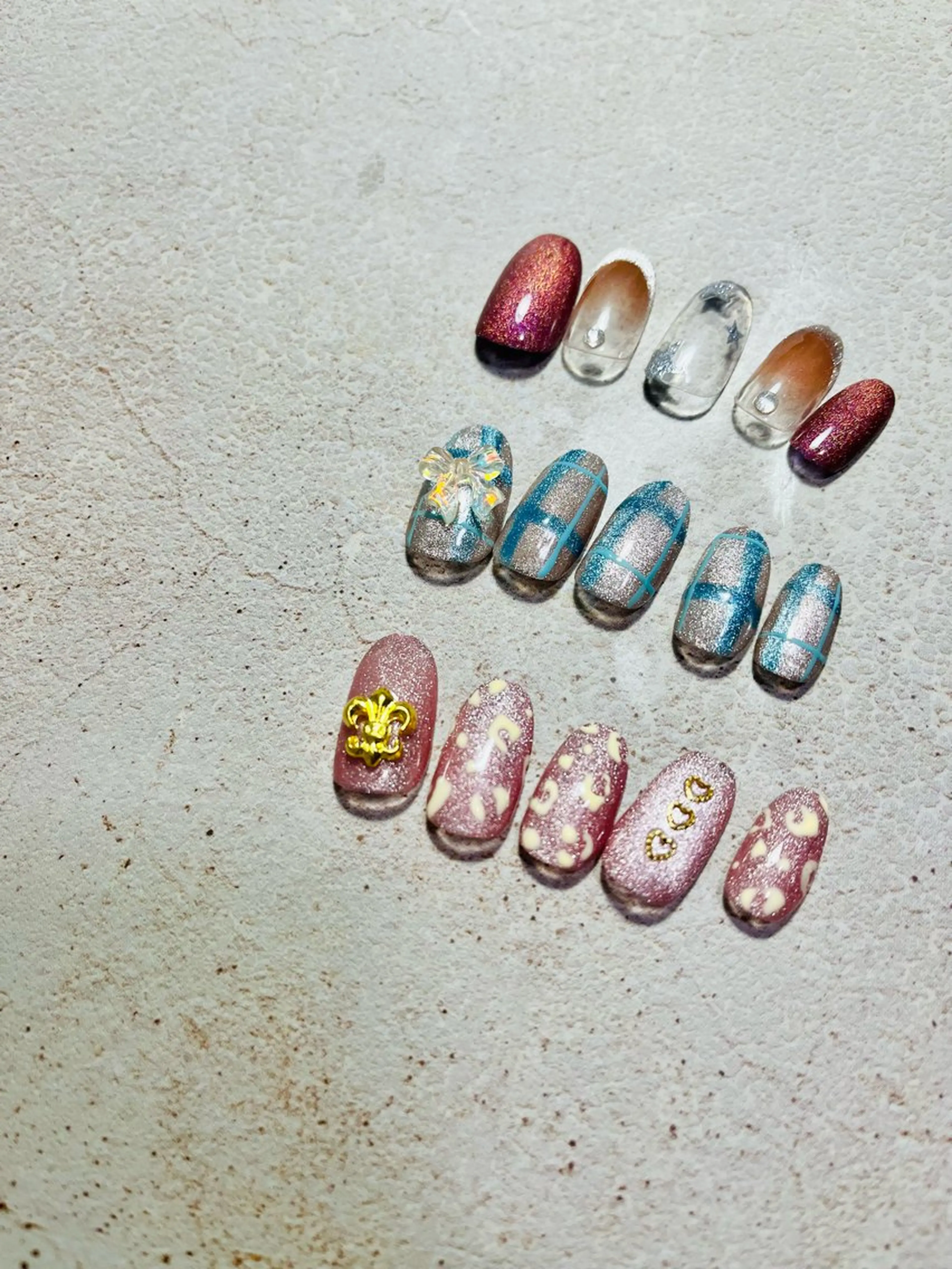 ネイル goldgleams ちなのネイルデザイン