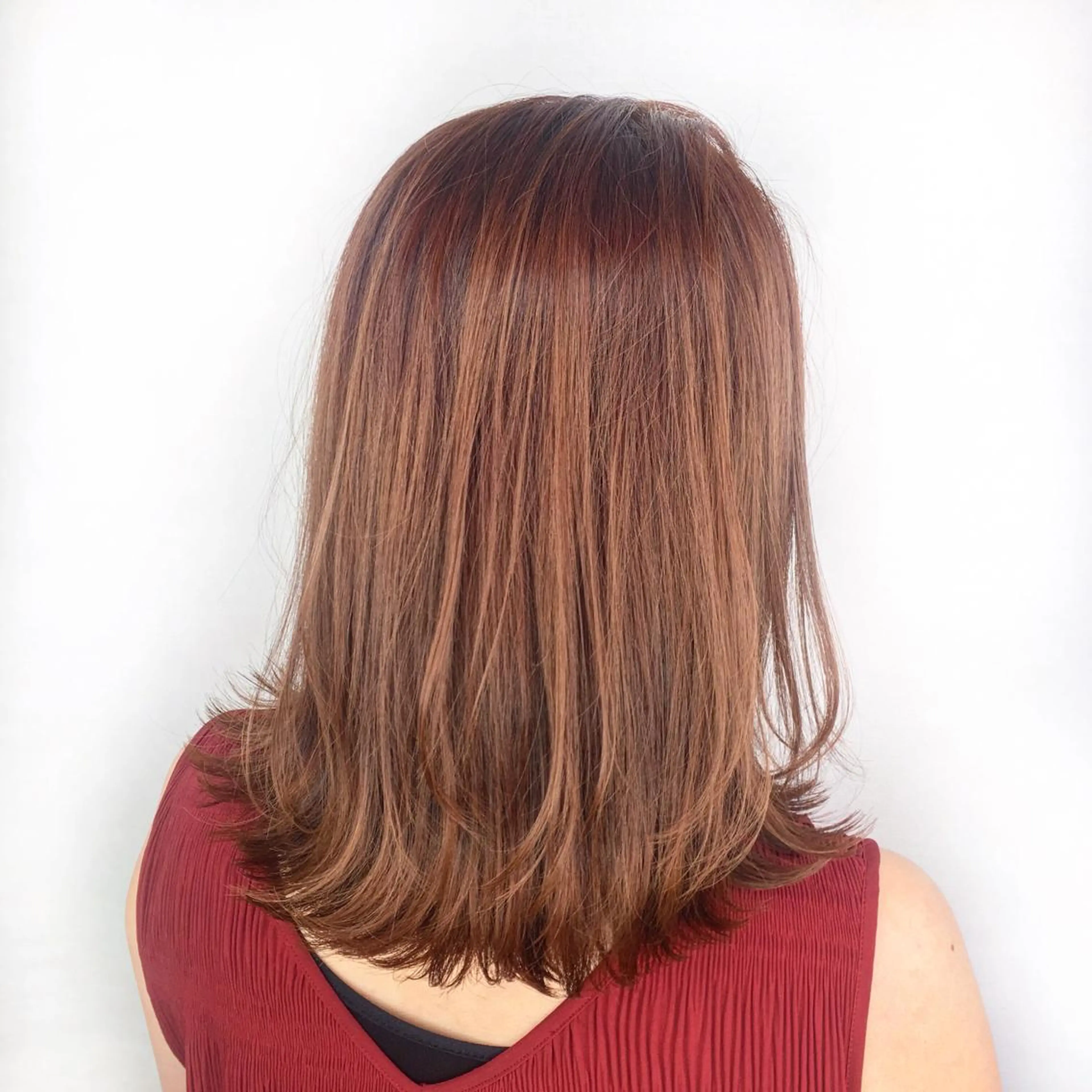 ミディアム カラー ショート/ボブ🌿 大野ちかのヘアスタイル