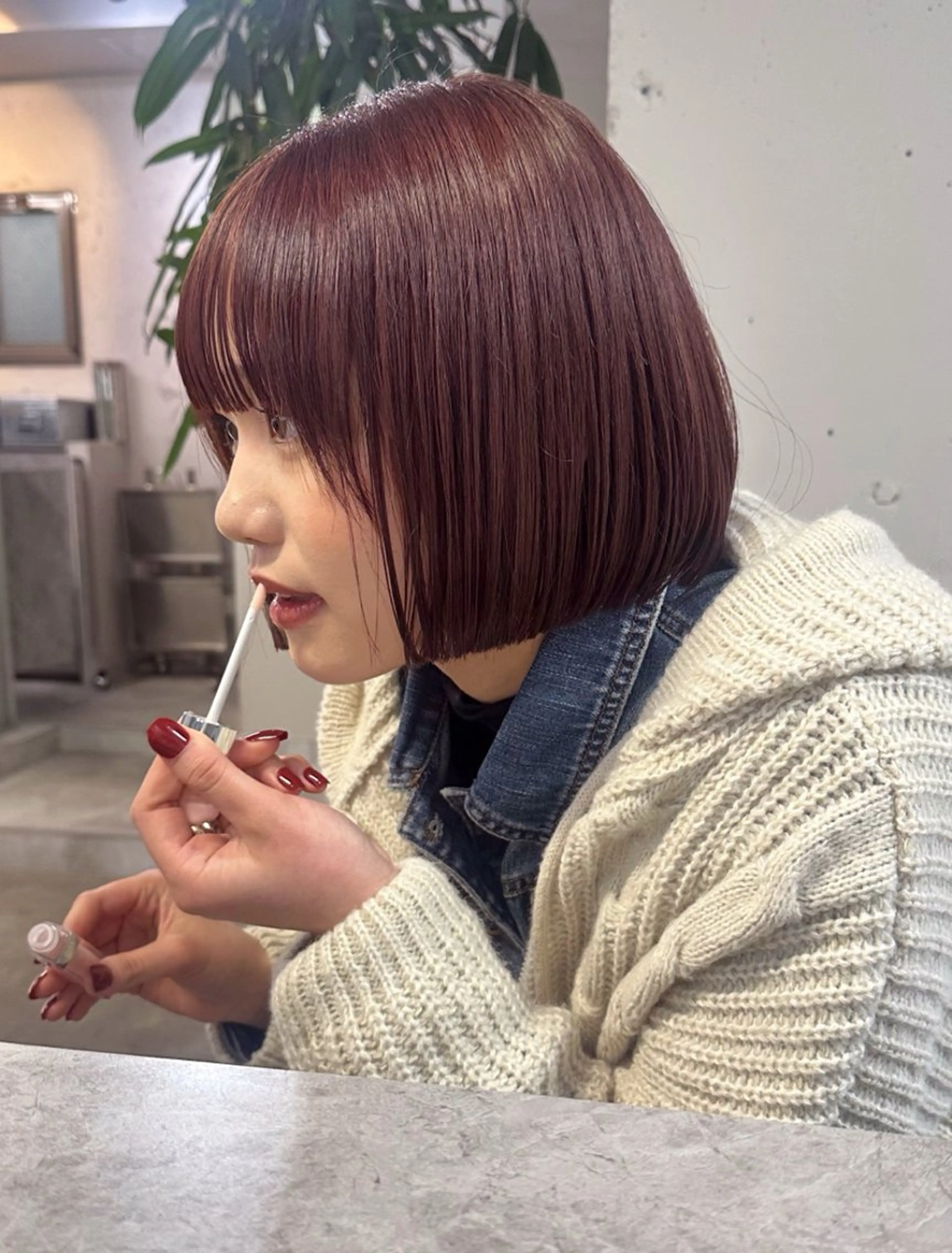 ショート saya🎀似合わせ レイヤーカットのヘアスタイル