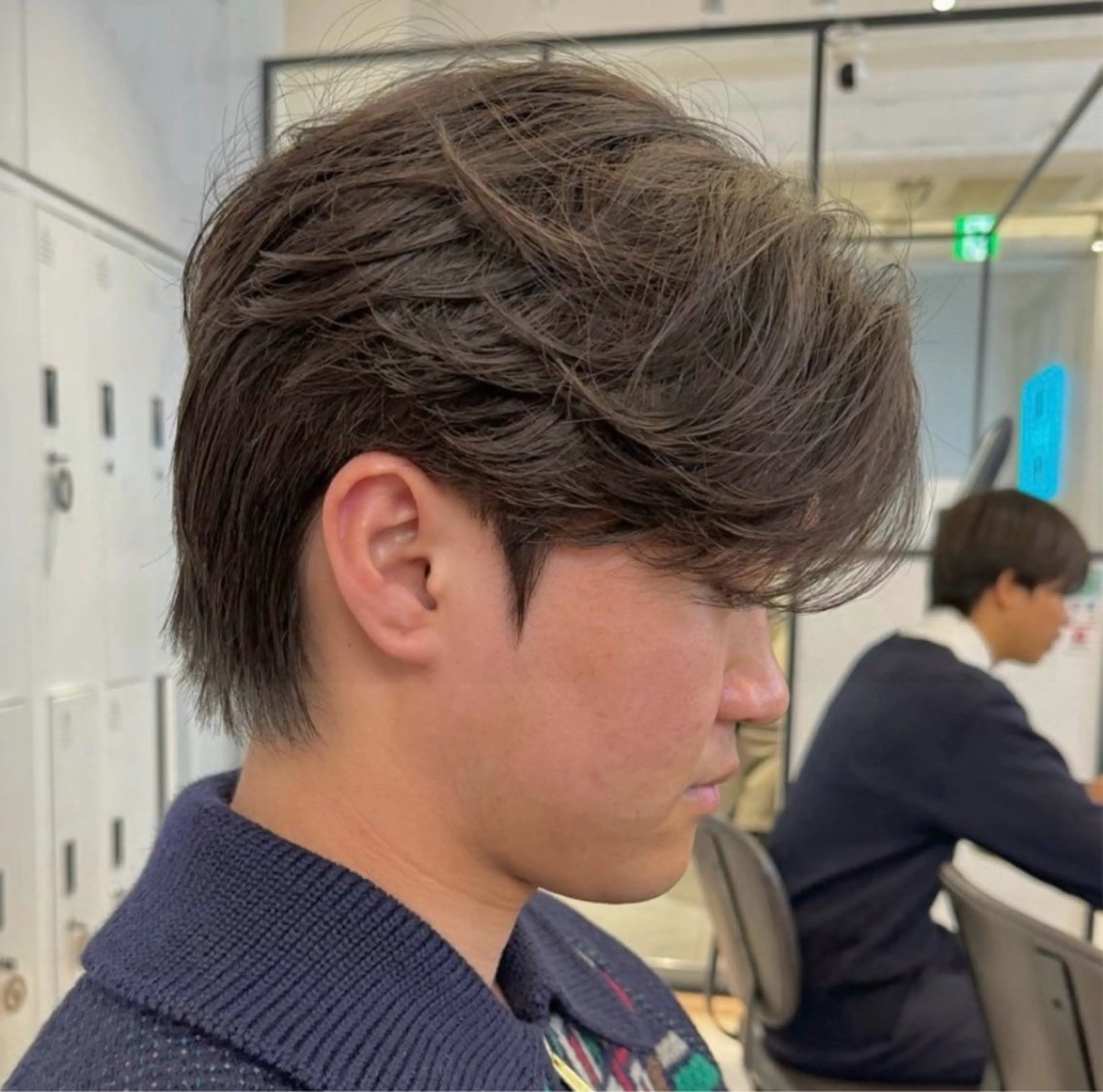 パーマ メンズ カット パーマ ハイトーン/パーマ/ メンズ / 櫻本🌐のヘアスタイル