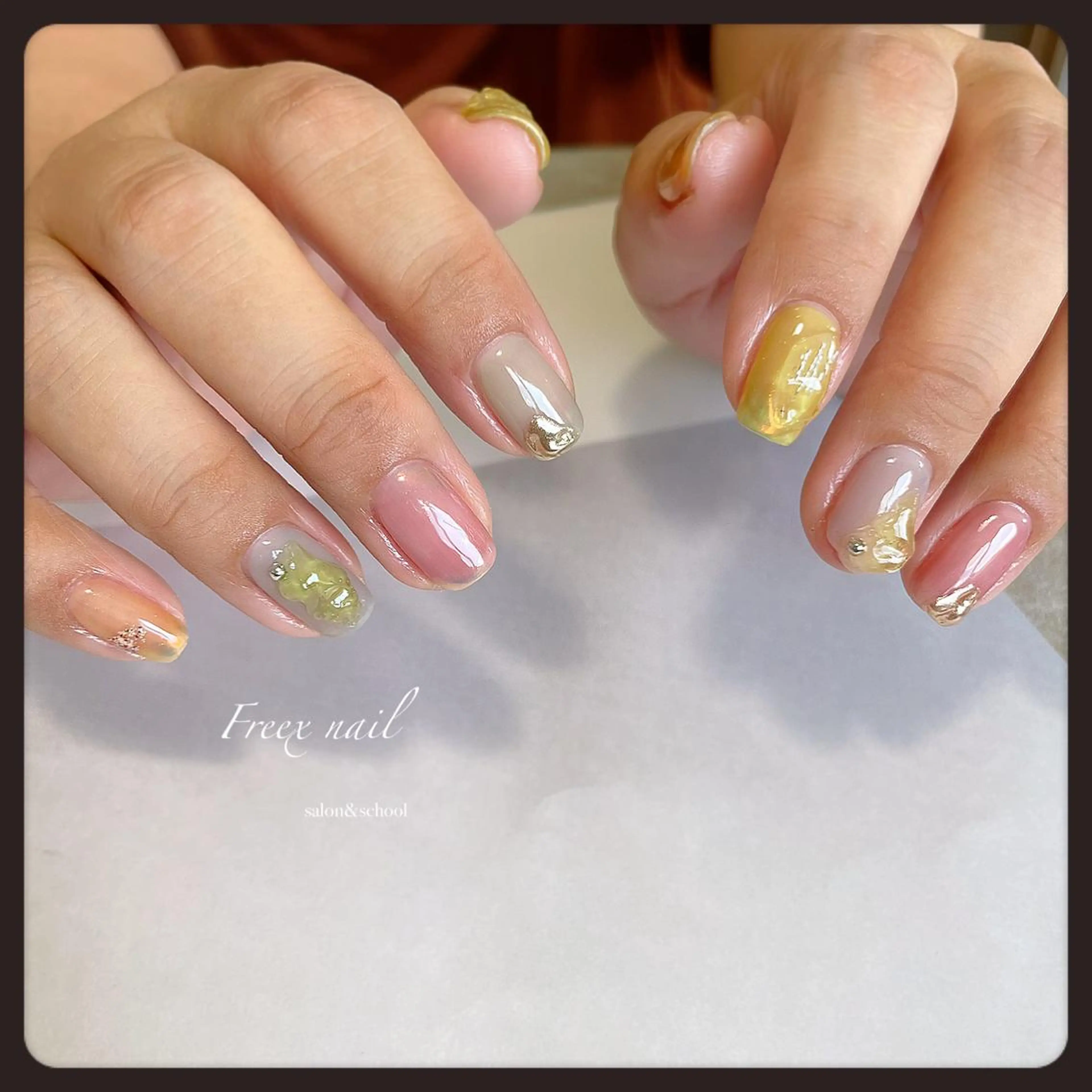 ネイル ハンドネイル ハンドケア Freex nail所属・freex nail /ニュアンス/個性派のネイルデザイン