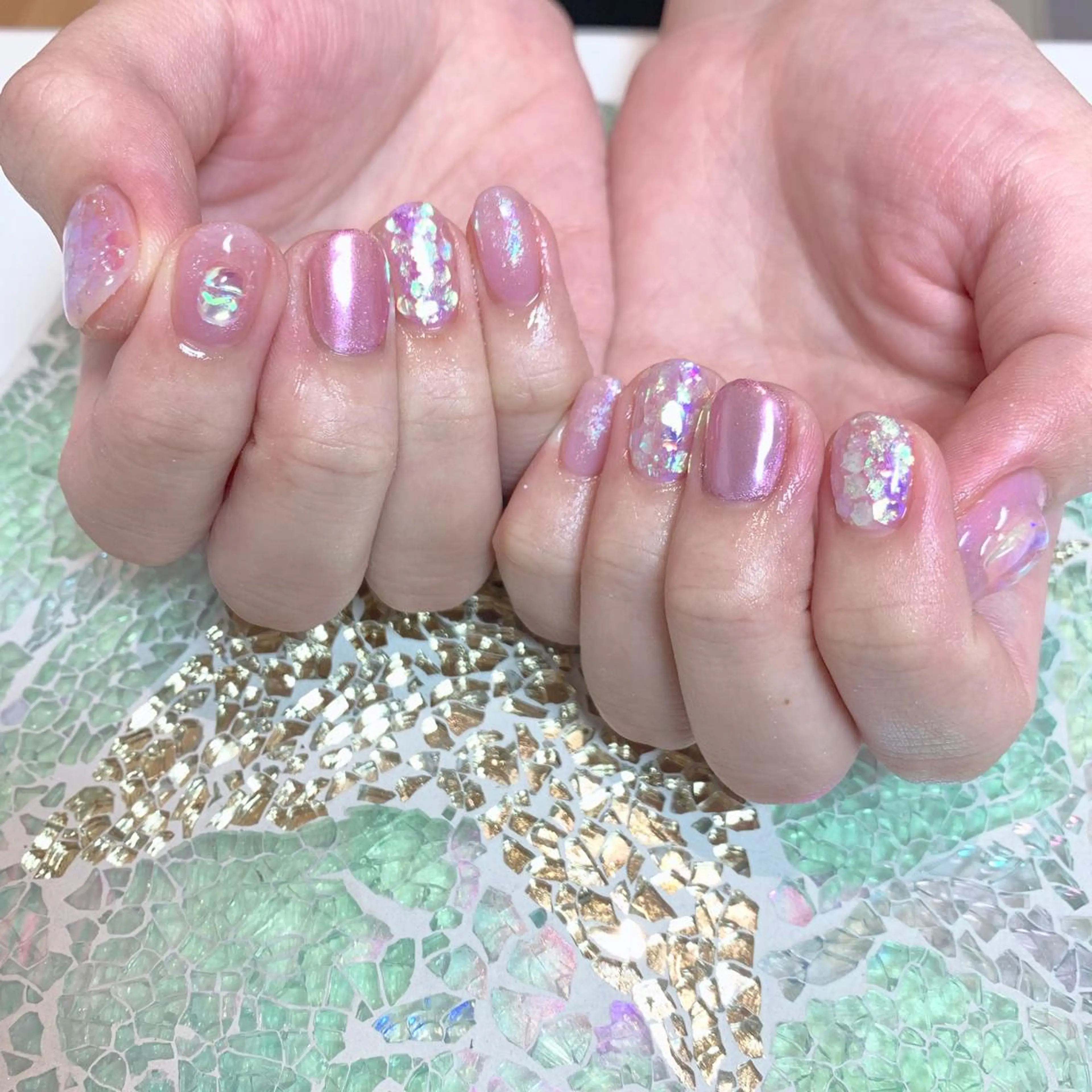 ネイル ワンカラーネイル ハンドネイル Kanon 🤍のネイルデザイン