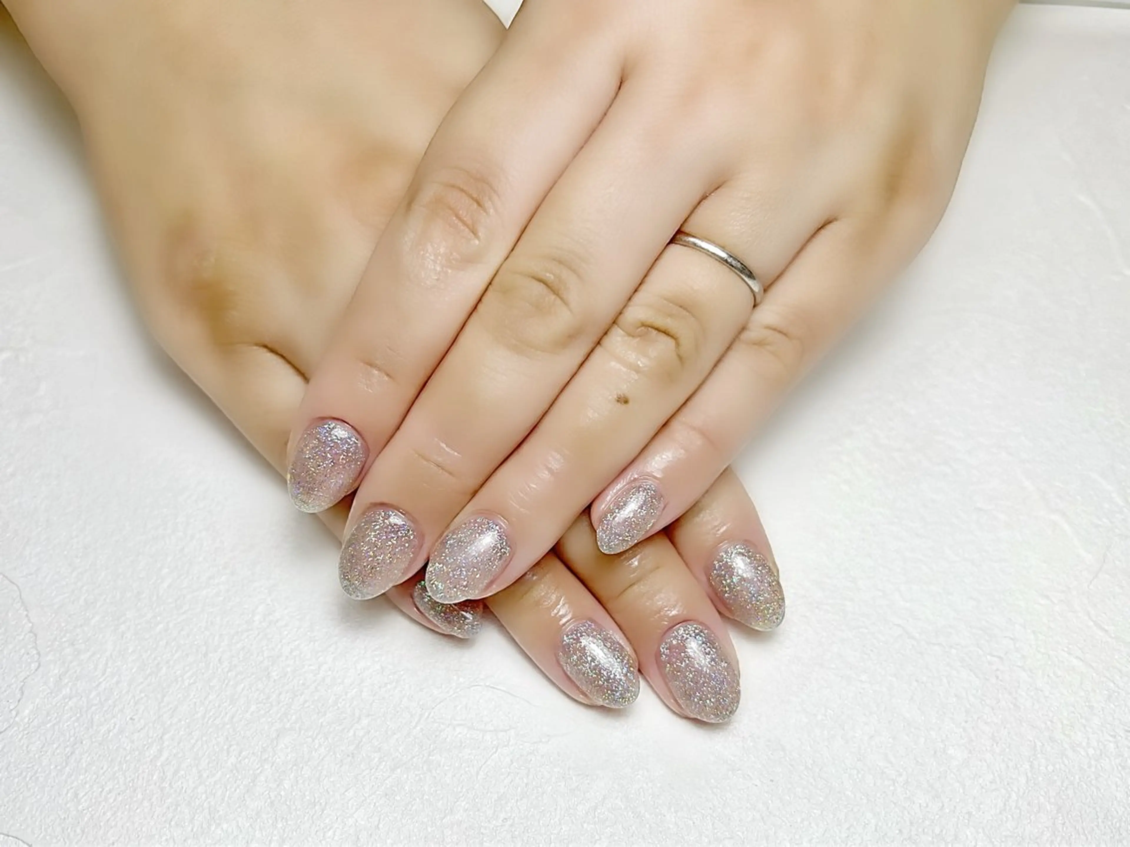 ネイル フラッシュネイル オフィスネイル ワンカラーネイル rouse nail RISATOのネイルデザイン