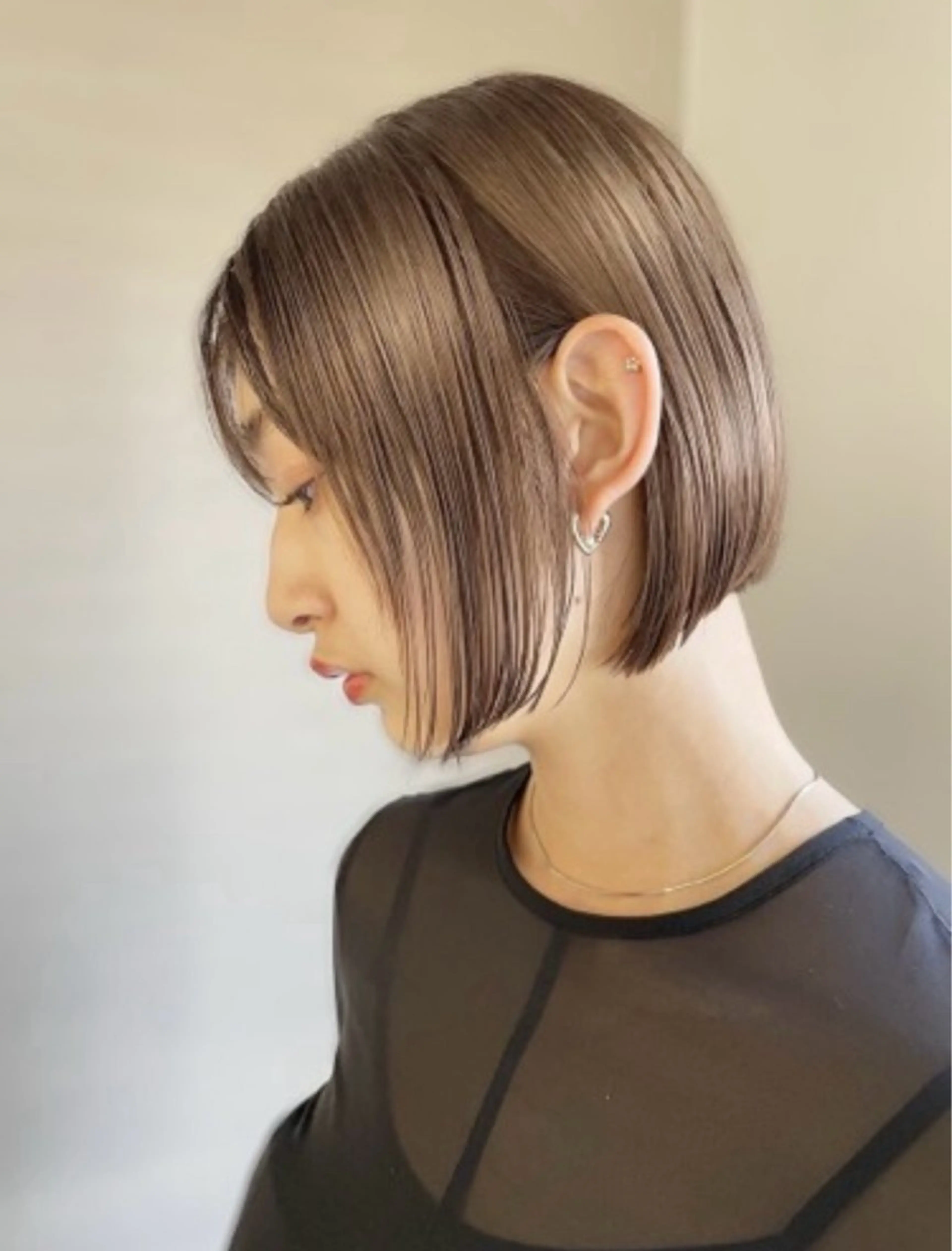 ショート カラー 茂木 胡春のヘアスタイル