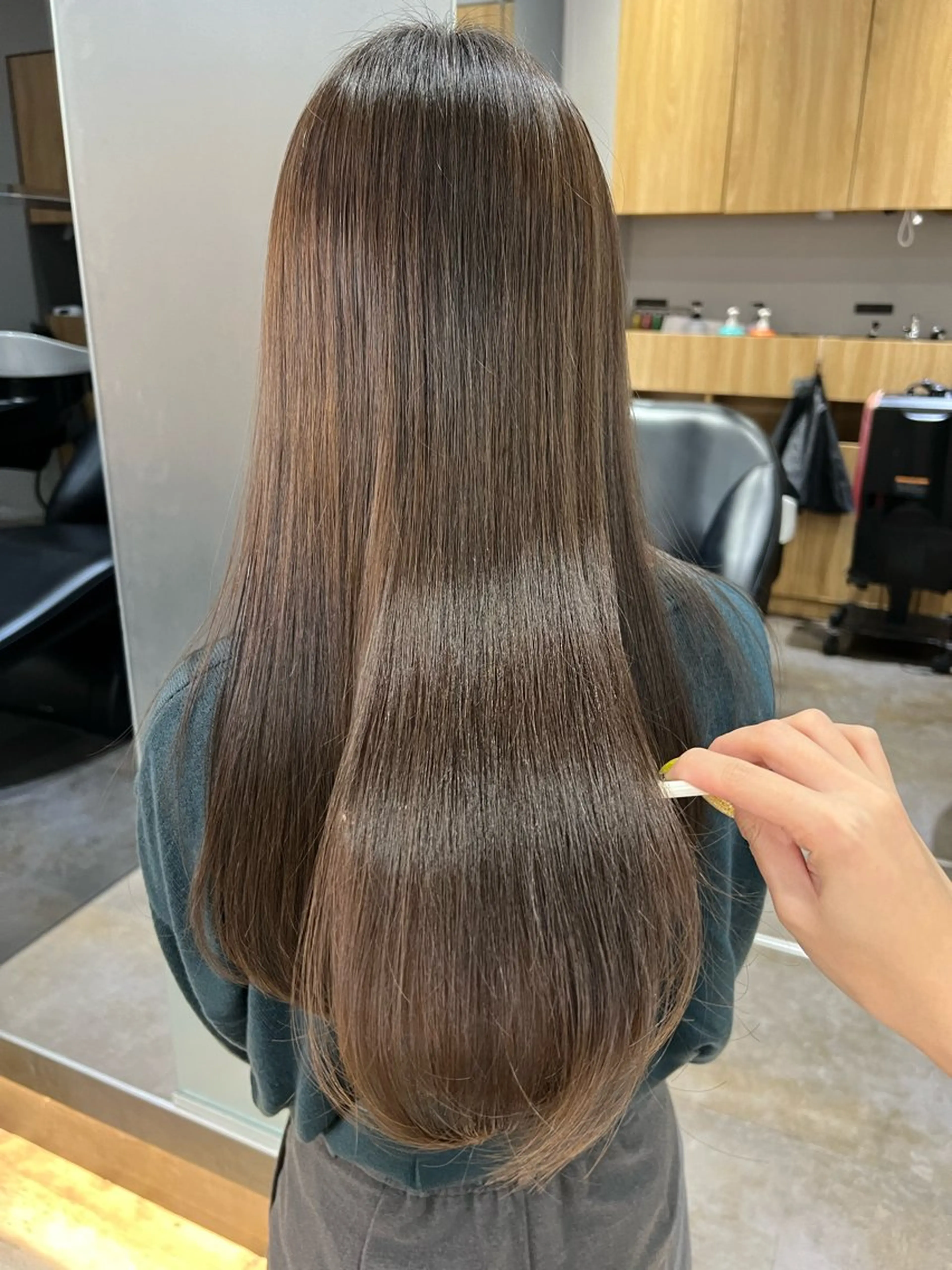 ロング カット ヘアカラー 縮毛矯正 トリートメント 髪質改善/ボブ/ ハイトーン❣️yuiのヘアスタイル