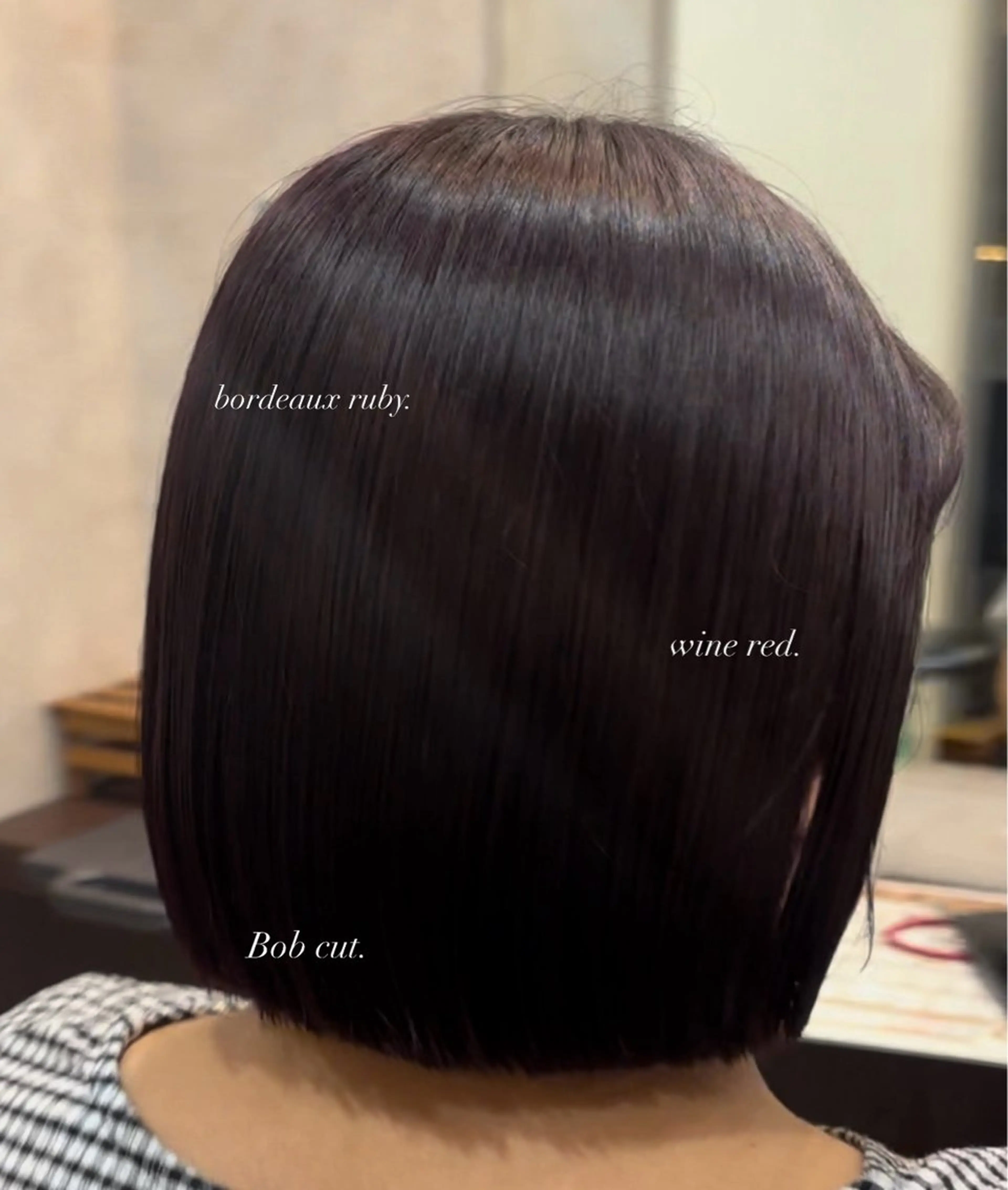 ショート カラー reborn店長 🤍リルのヘアスタイル