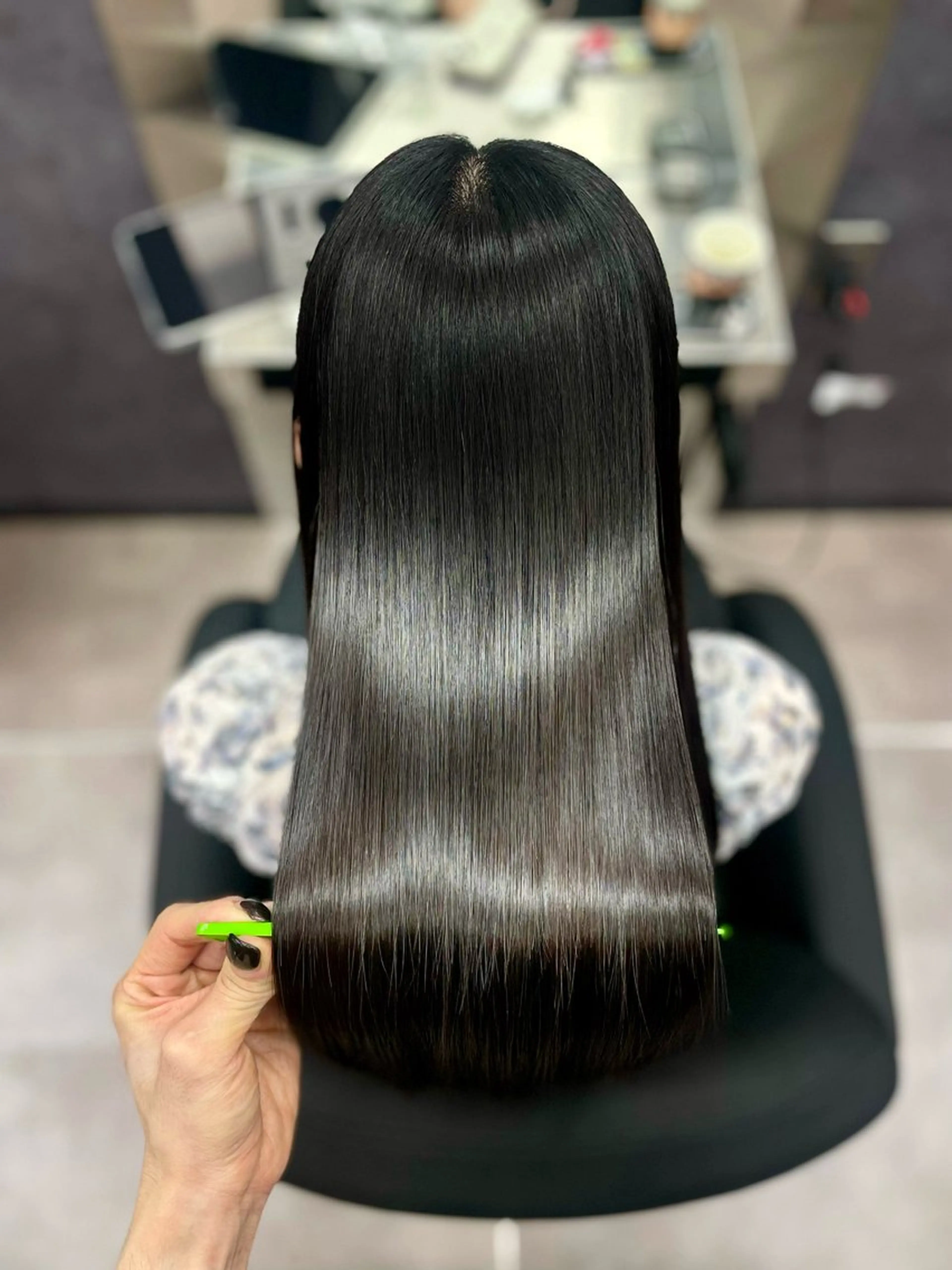 ロング ヘアカラー トリートメント CYNTHIADUE 店長｜ IRISUのヘアスタイル