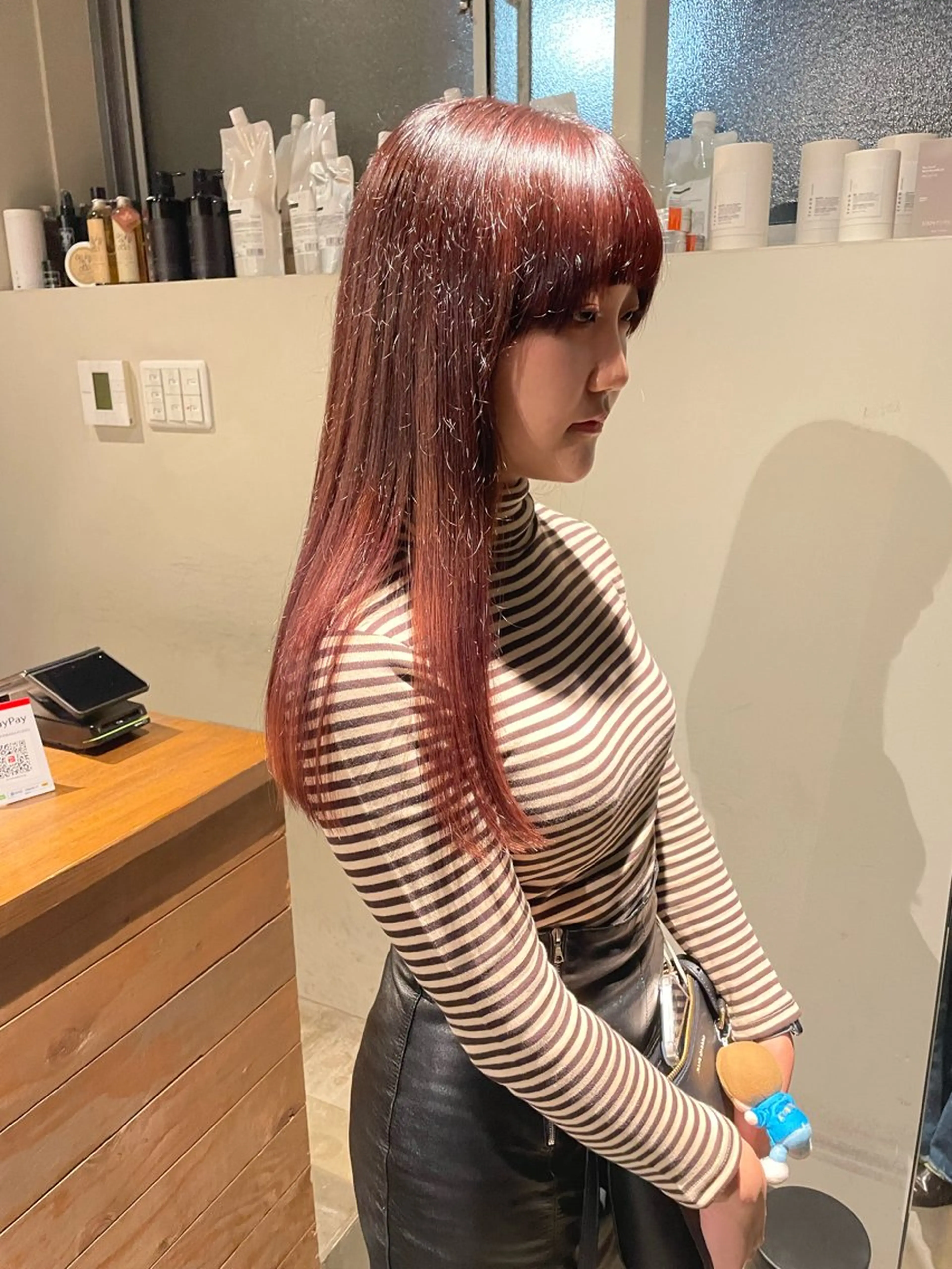 カラー ハナ🌼 梅田/ボブ/パーマのヘアスタイル