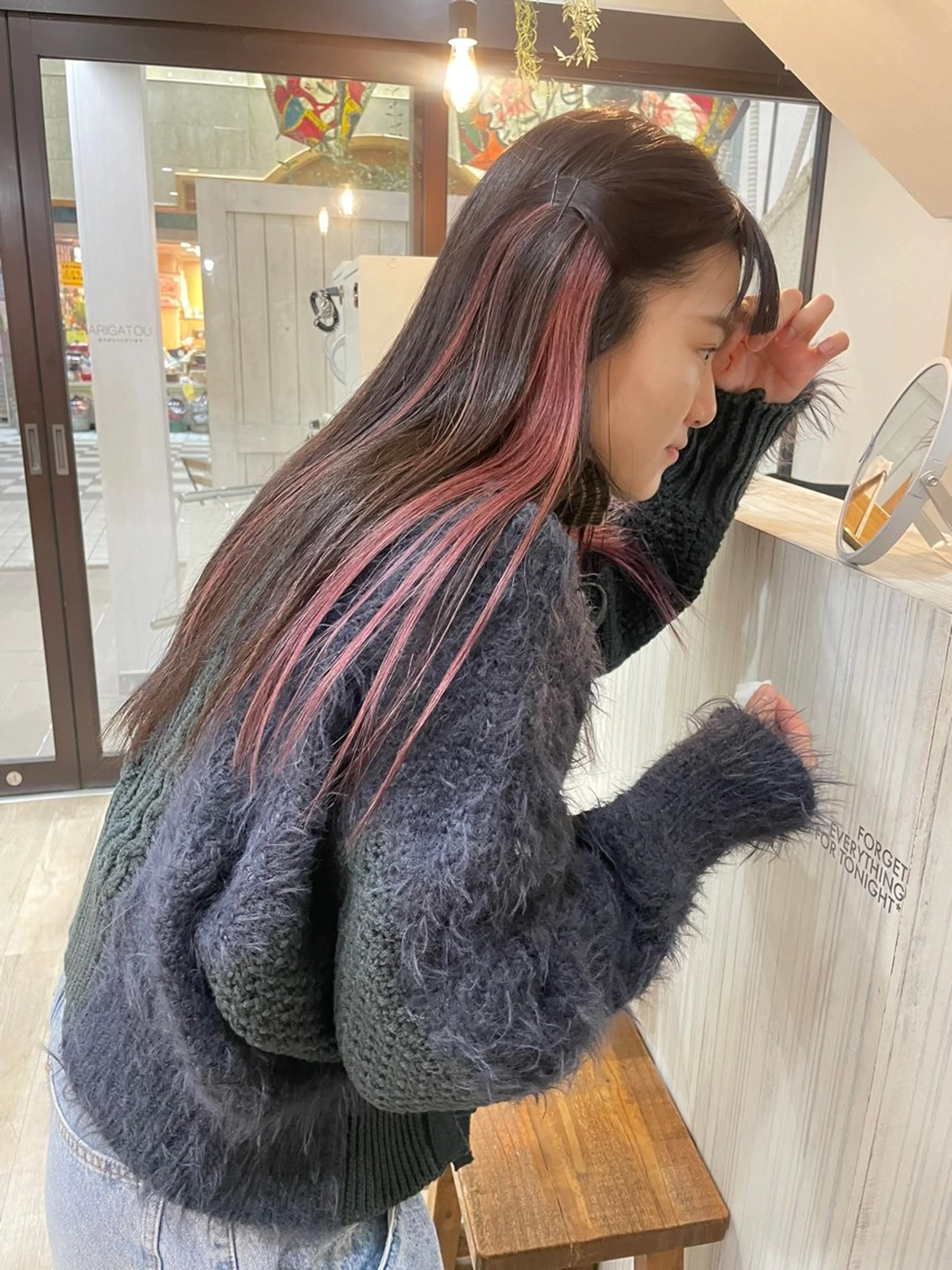 ロング カラー シェアサロン糸所属・おおはし ひかりのヘアスタイル