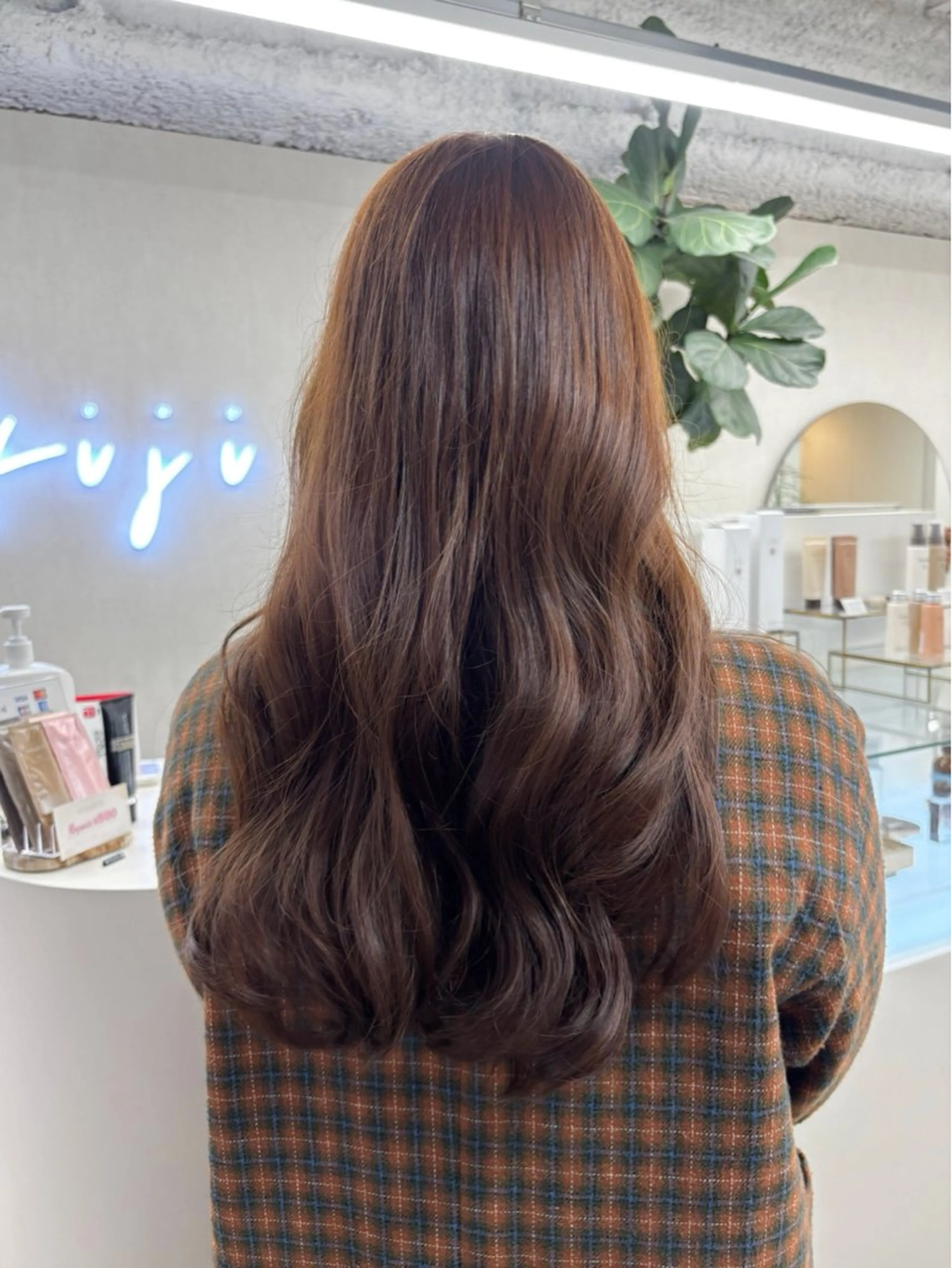 ロング カラー カット ヘアカラー Kiji所属・Kiji kannaのヘアスタイル