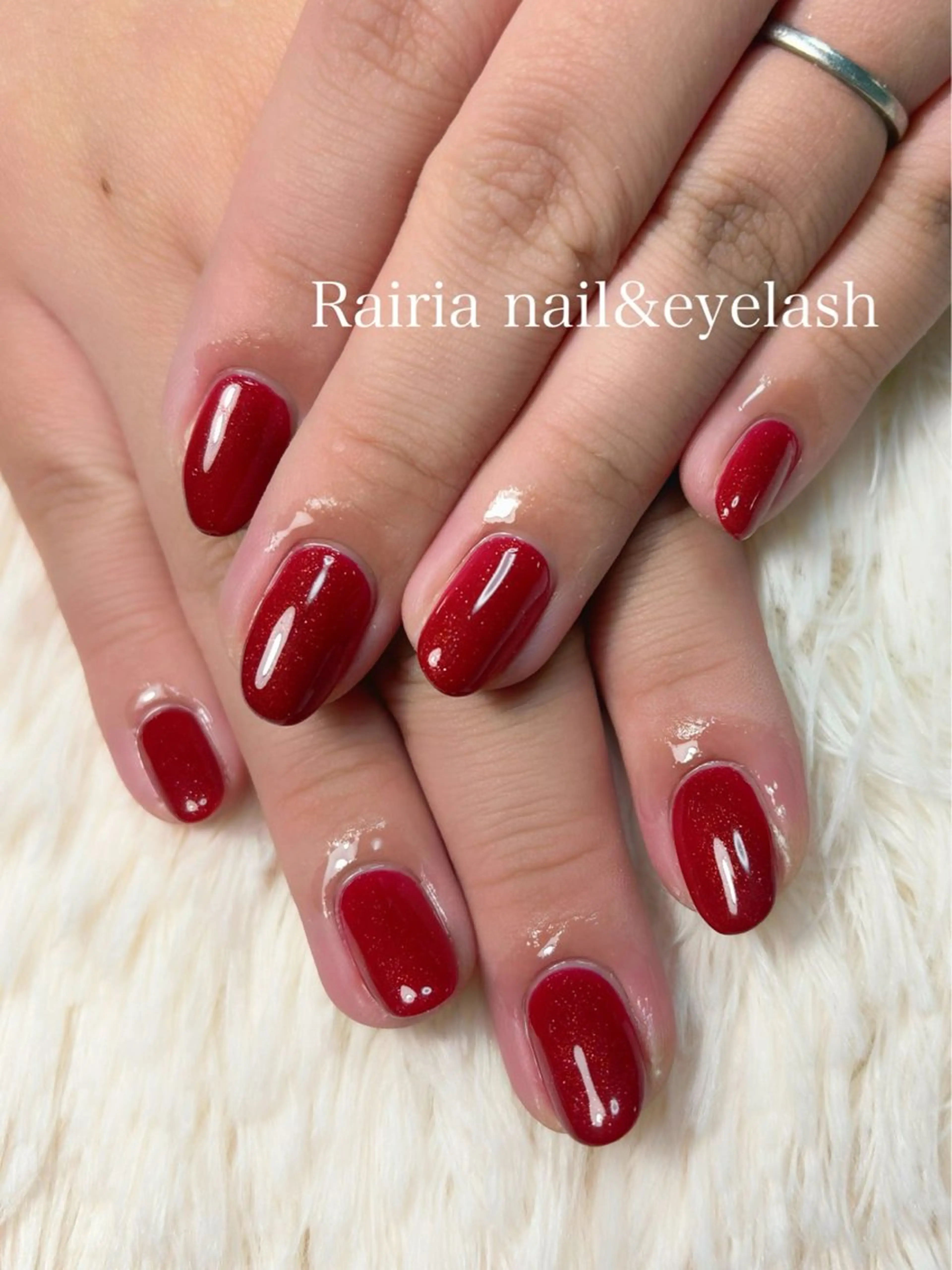 ネイル フットネイル ジェルネイル マグネットネイル オフィスネイル ワンカラーネイル NAILSALON CRISTA所属・🤍CRISTA yui🤍のネイルデザイン