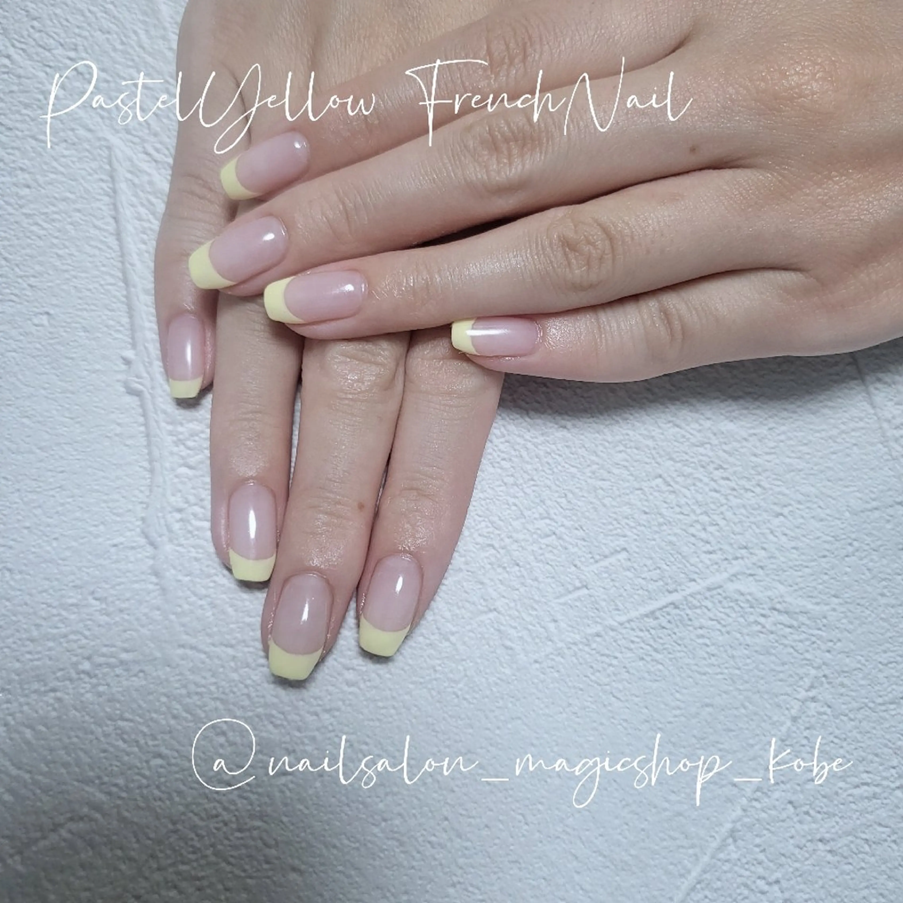 ネイル クリアネイル フレンチネイル ジェルネイル パステルネイル シンプルネイル ハンドネイル Nailsalon MagicShopのネイルデザイン