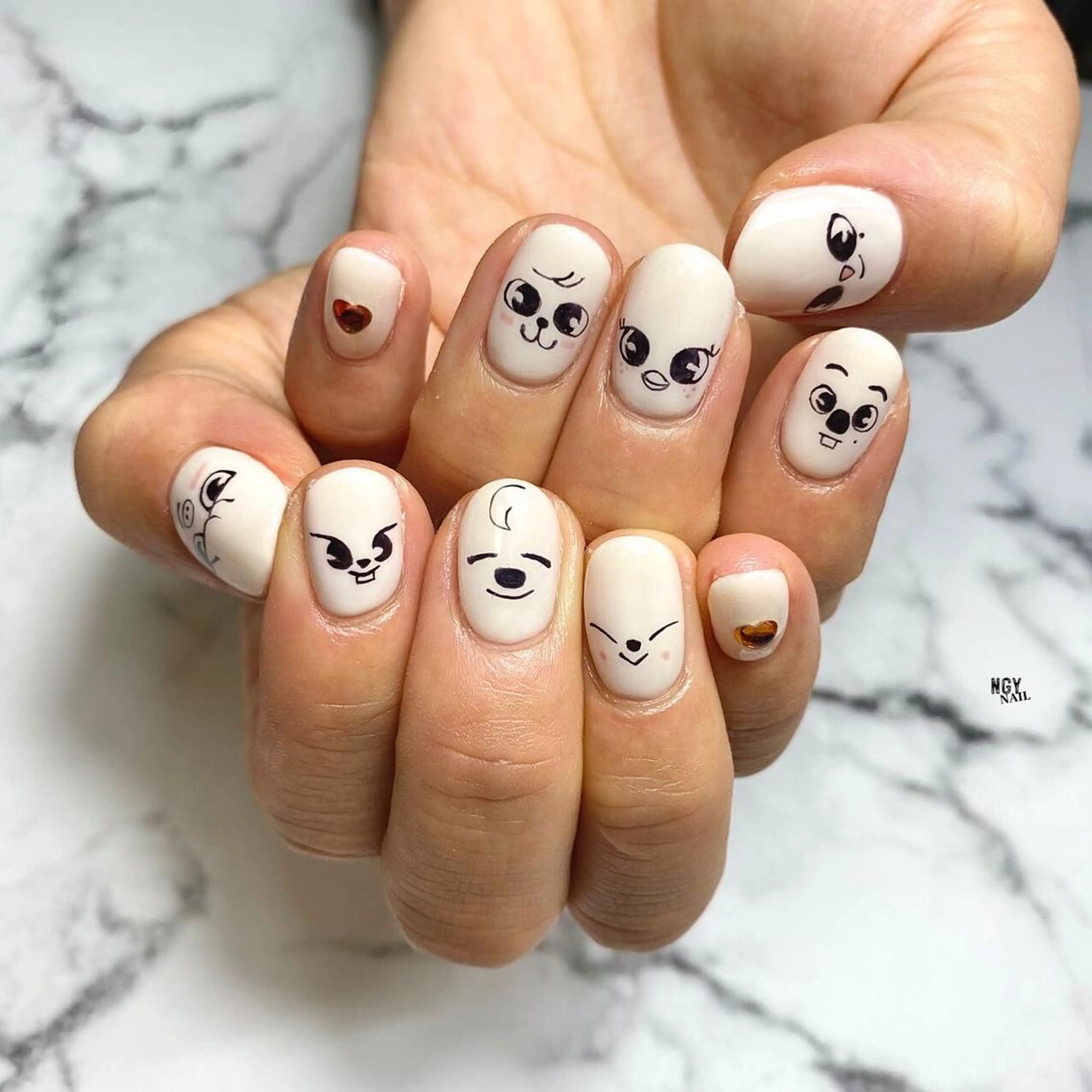 ネイル アートネイル ジェルネイル 韓国ネイル ワンカラーネイル パラジェル ハンドネイル NAIL NOWのネイルデザイン